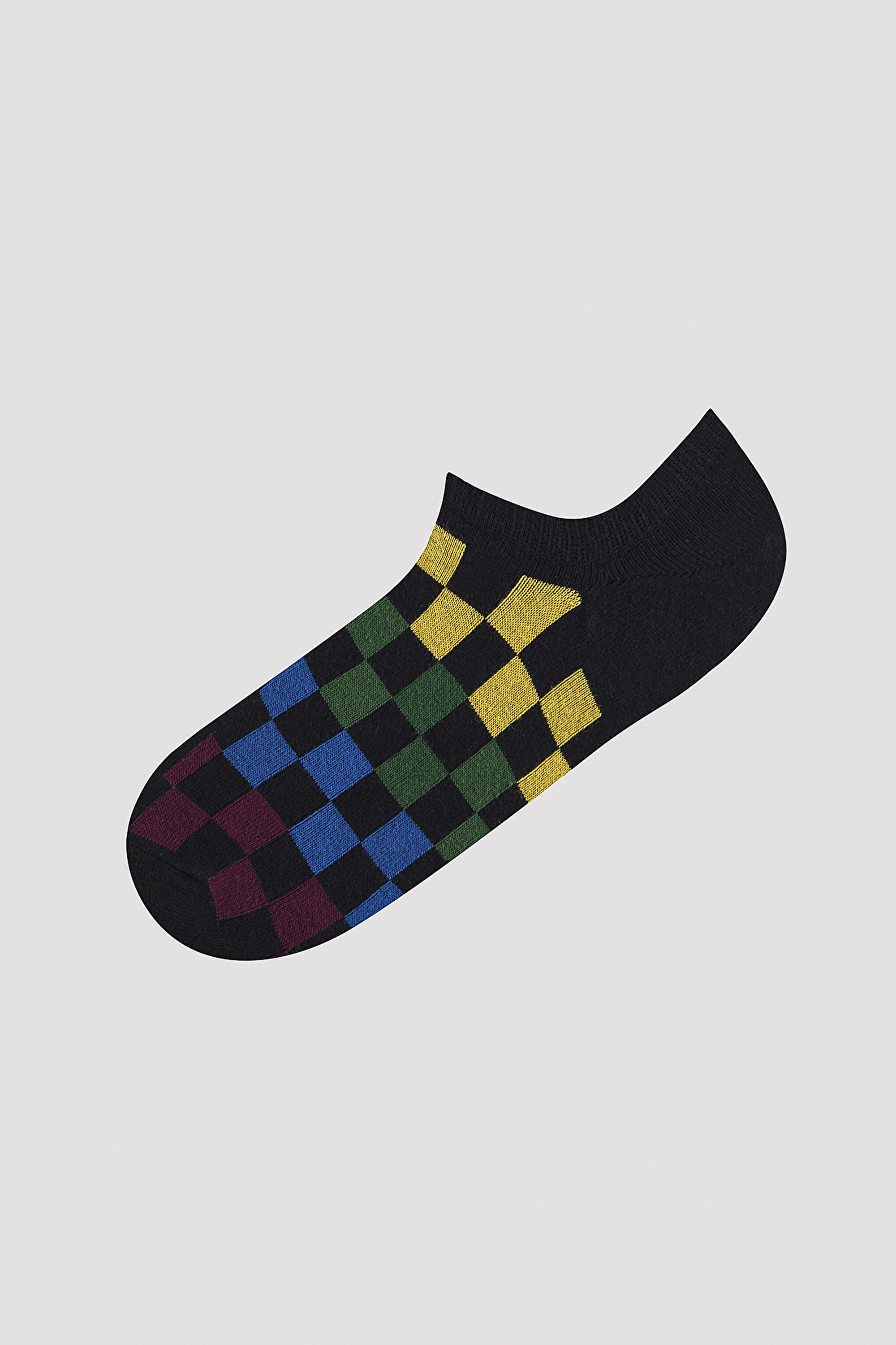 E.CHECKERED 3, 39-42, 146 SIYAH SAX MAVI