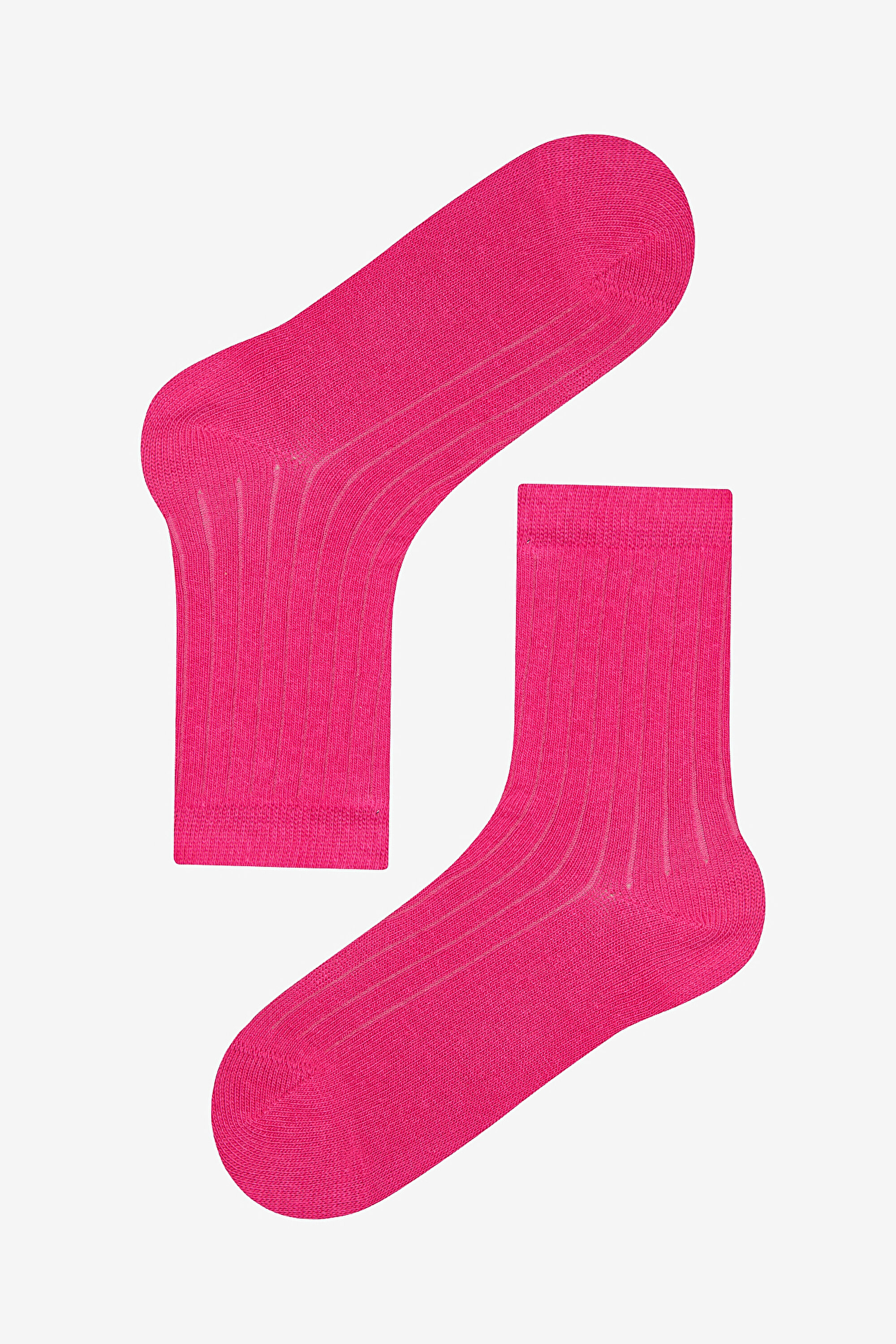 G.PINK HEART 4 PACK SKT, 23-26, MIX MIX