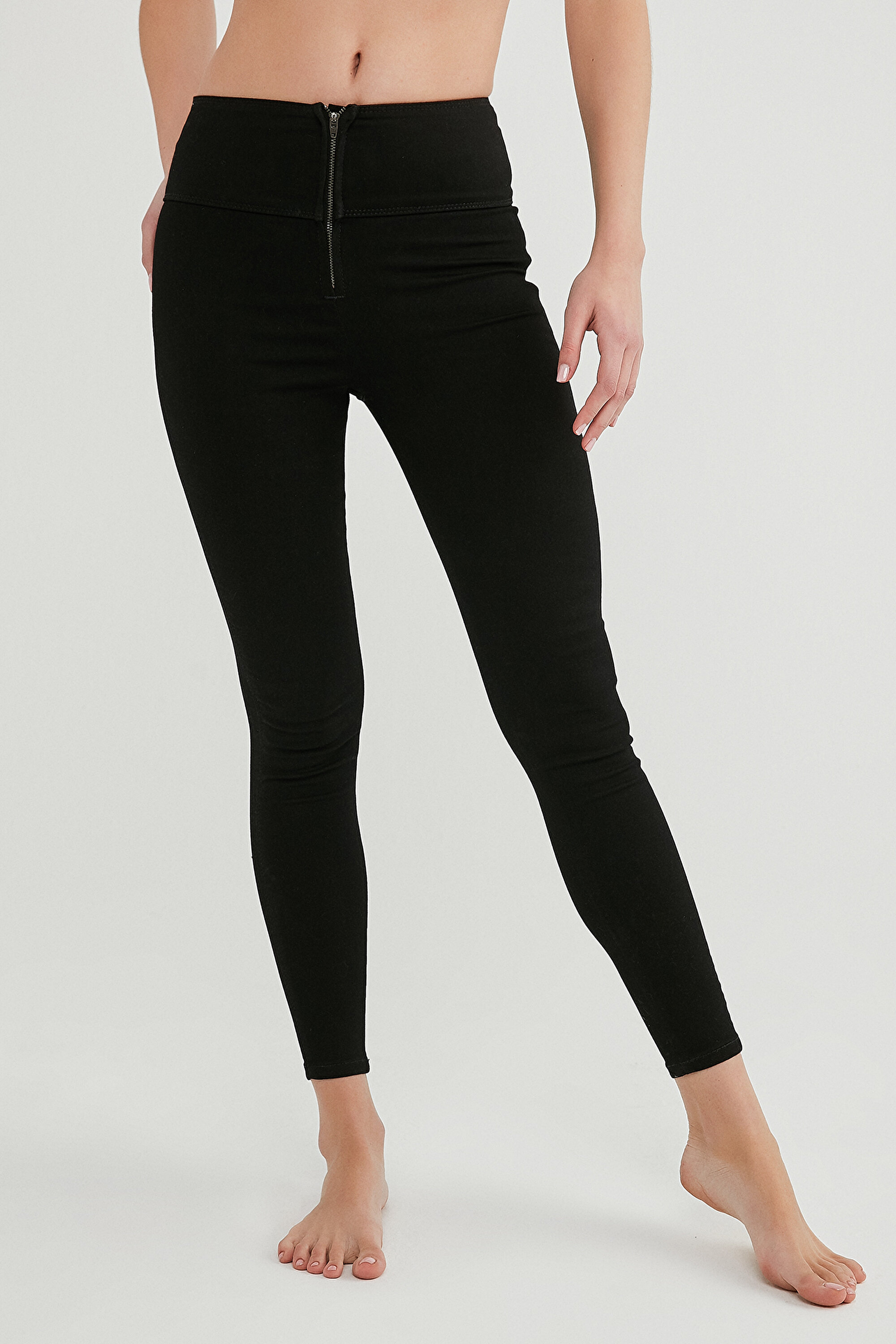 PUSH UP SHAPER JEGGING, L, SH1 SIYAH