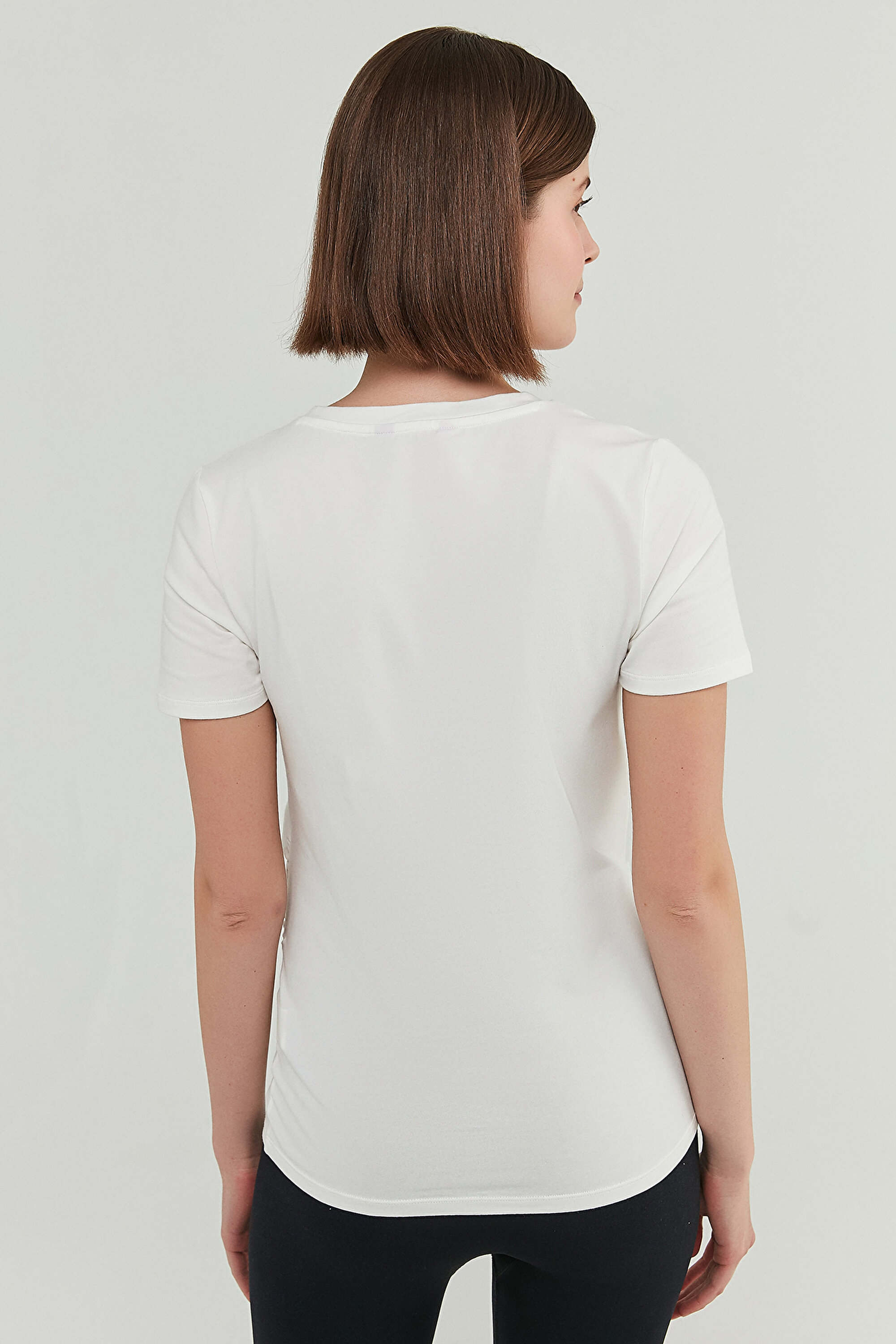MAMA BASIC TSHIRT, 3XL, B32 BEYAZ3