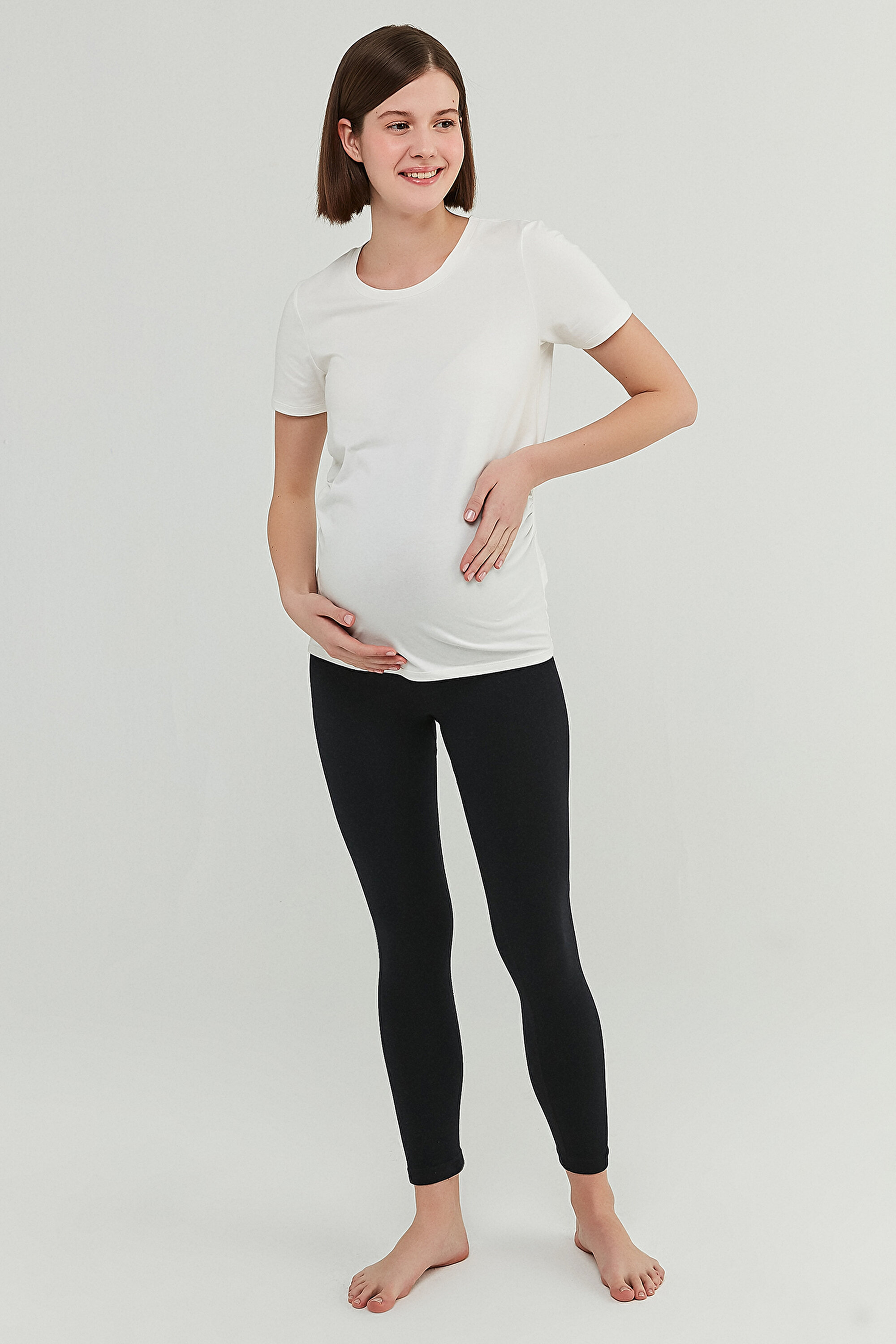MAMA BASIC TSHIRT, 3XL, B32 BEYAZ3