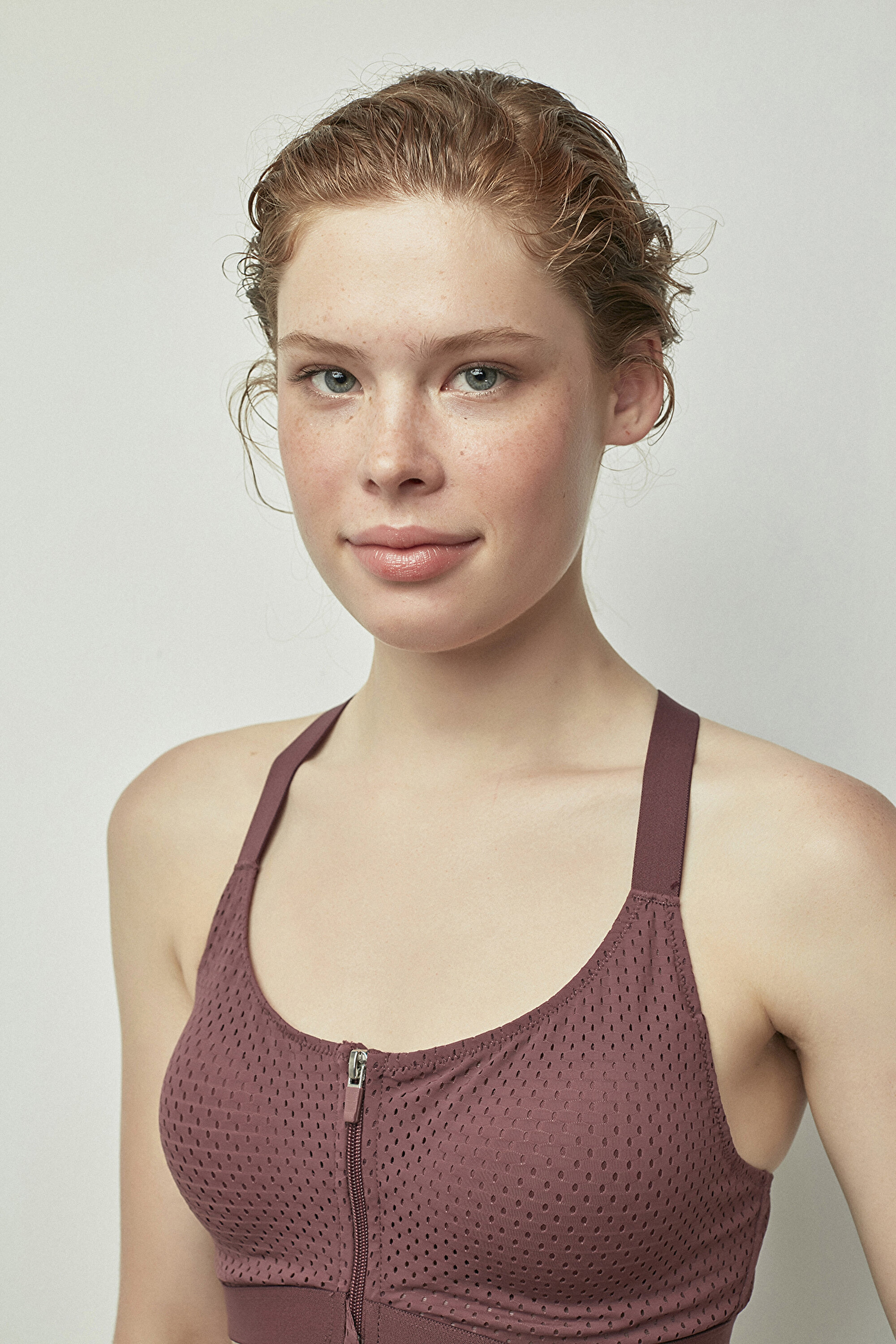 ZIP FRONT SPORTS BRA, L, PR36 MURDUM