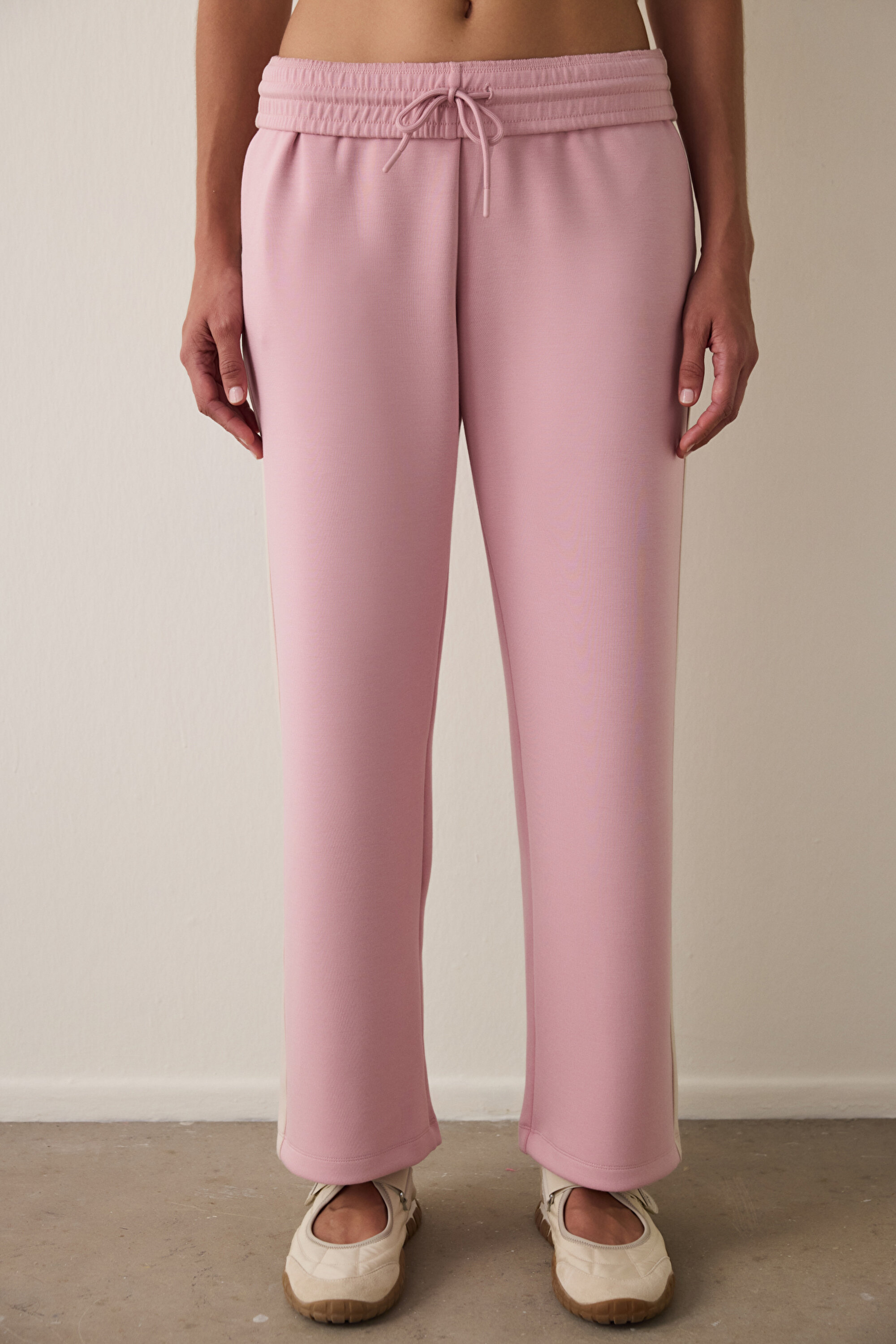 Lila Silky Feel Normal Bel Parçalı Eşofman Altı PHJGVO4B25SK-LA37