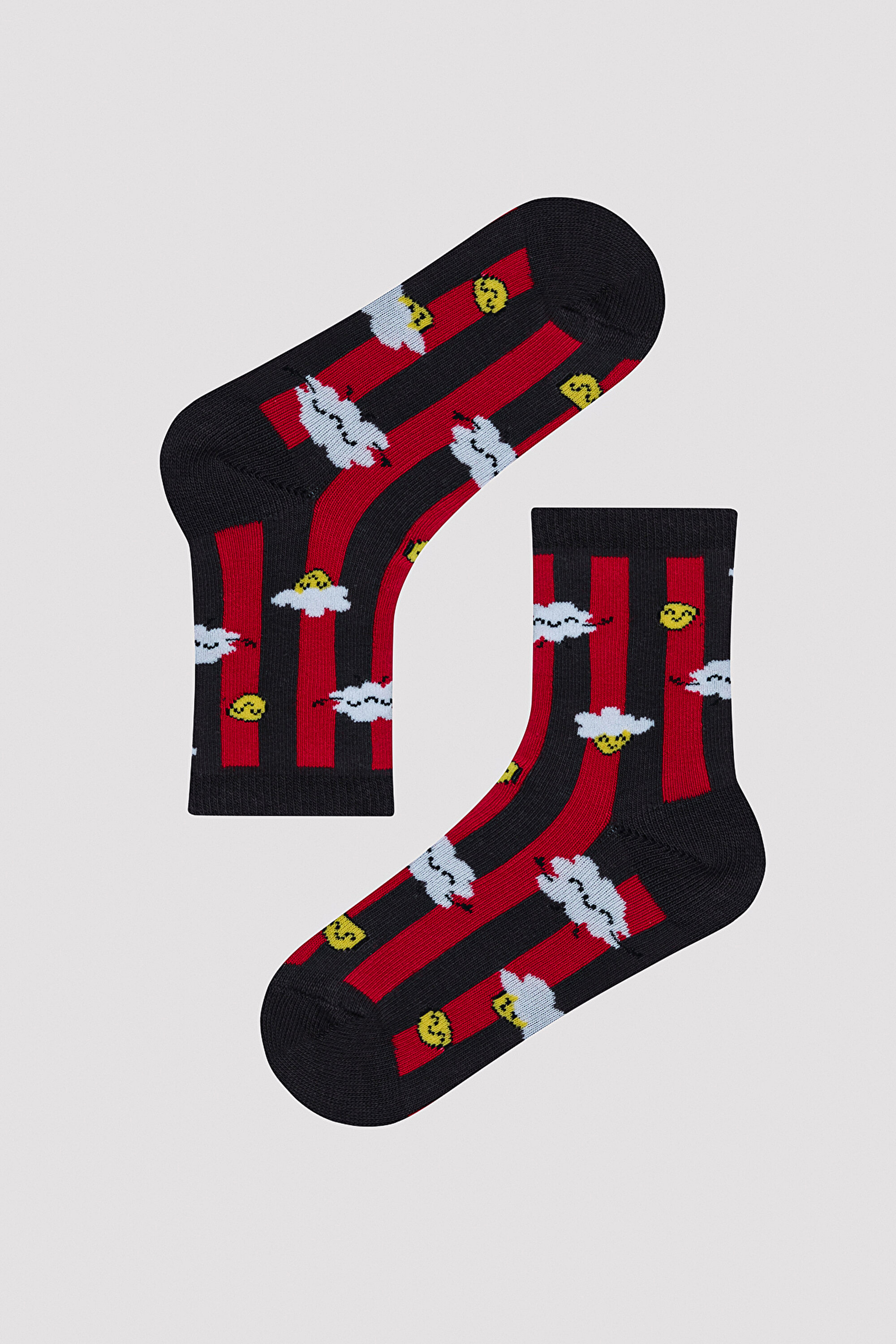 B.POPCORN 3 PACK SKT, 23-26, MIX MIX