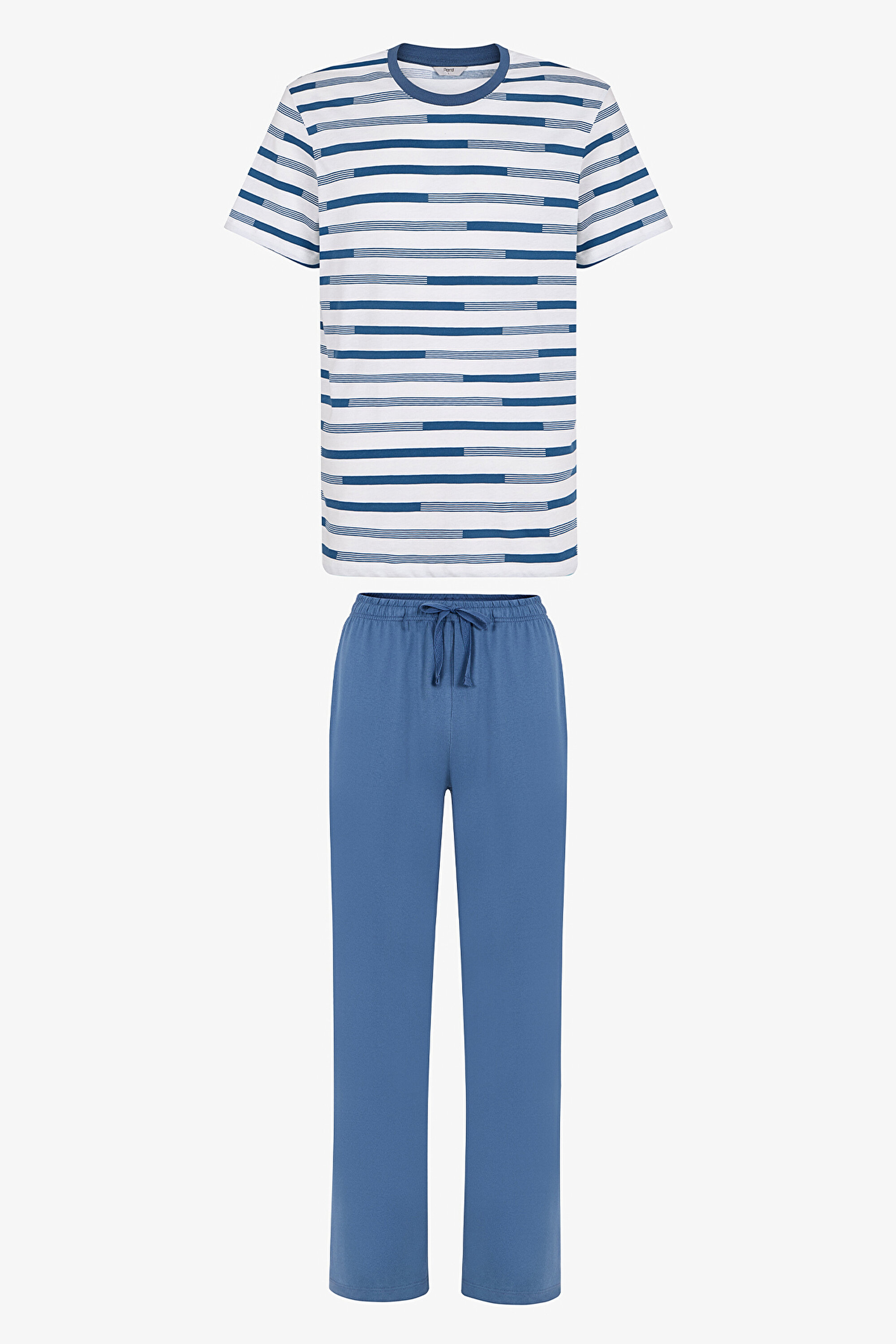 Erkek Renkli Harbor Lines Pijama Takımı PHL0ODRL26IY-MIX - Çok