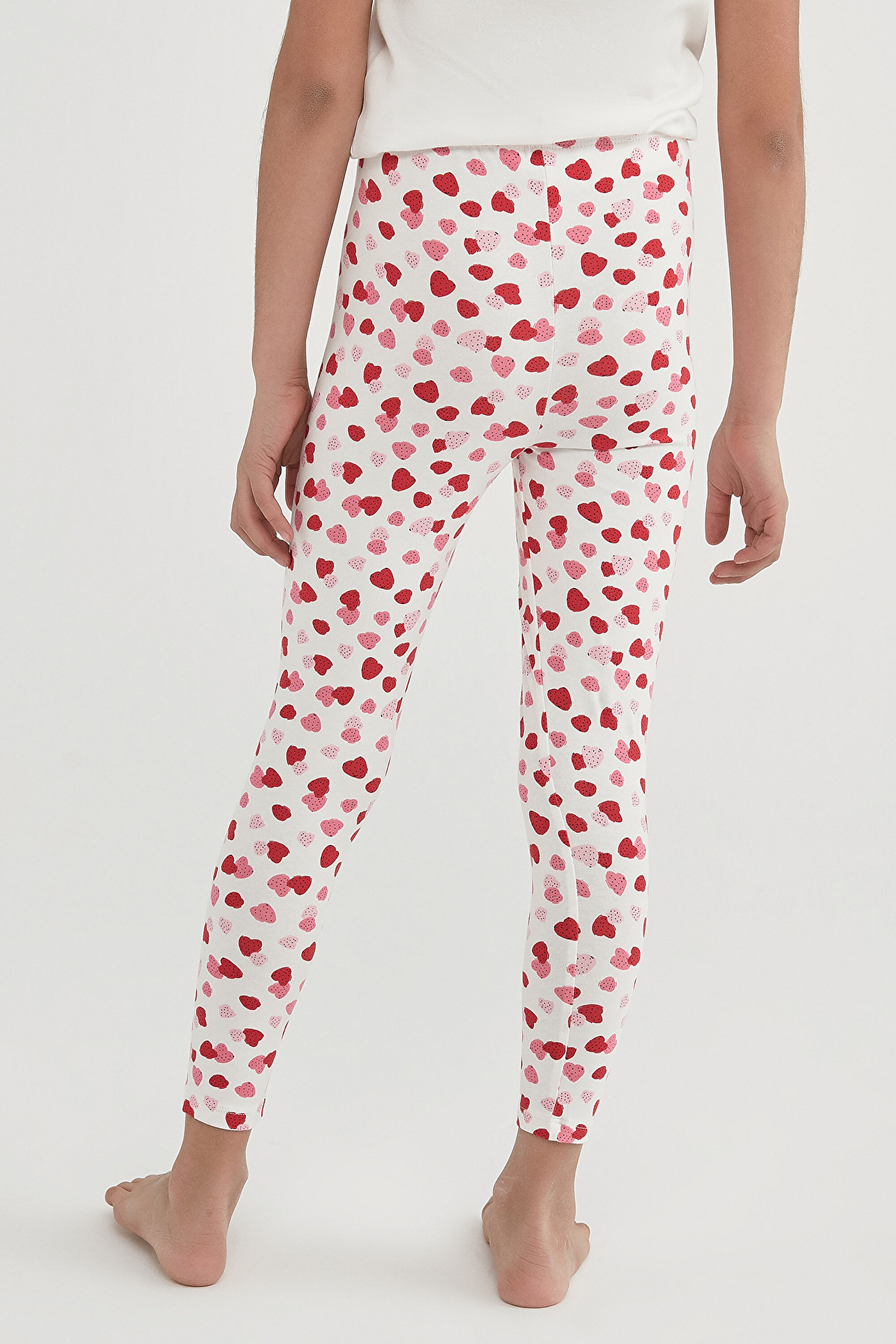 GIRLS 2'LI STRAWBERRY LEGG, 3-4, MIX MIX
