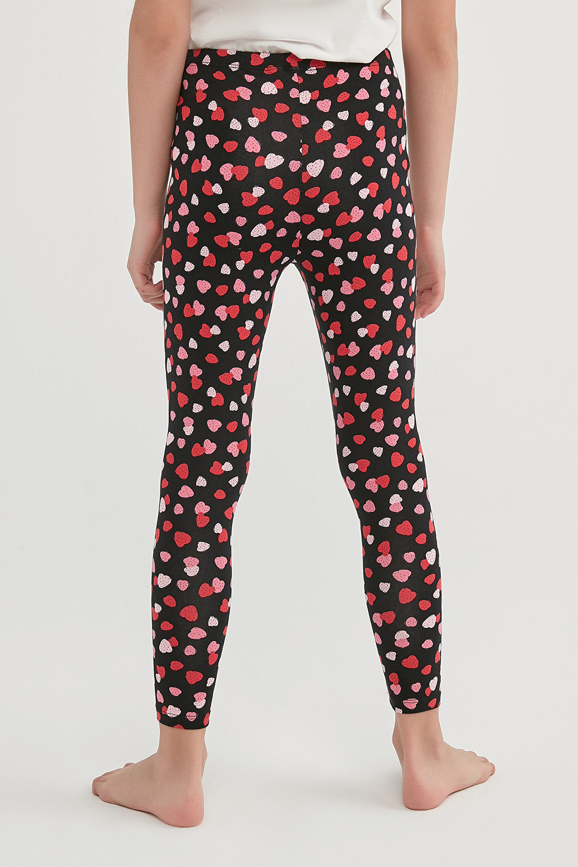 GIRLS 2'LI STRAWBERRY LEGG, 3-4, MIX MIX