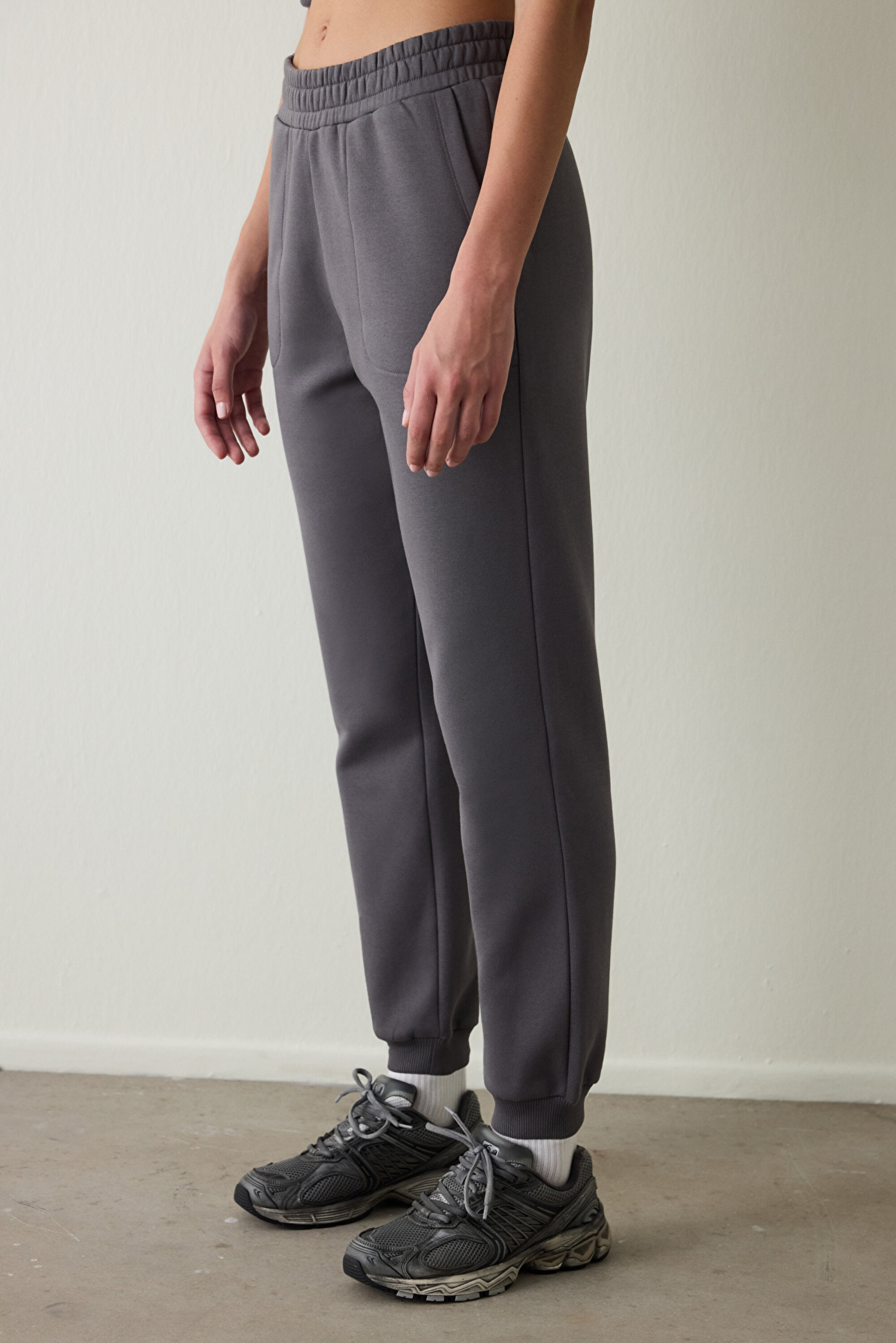 パンツ n.k atelier lace nylon pants (grey) ストリングエアリーナイロンパンツ｜ACLENT（アクレント）