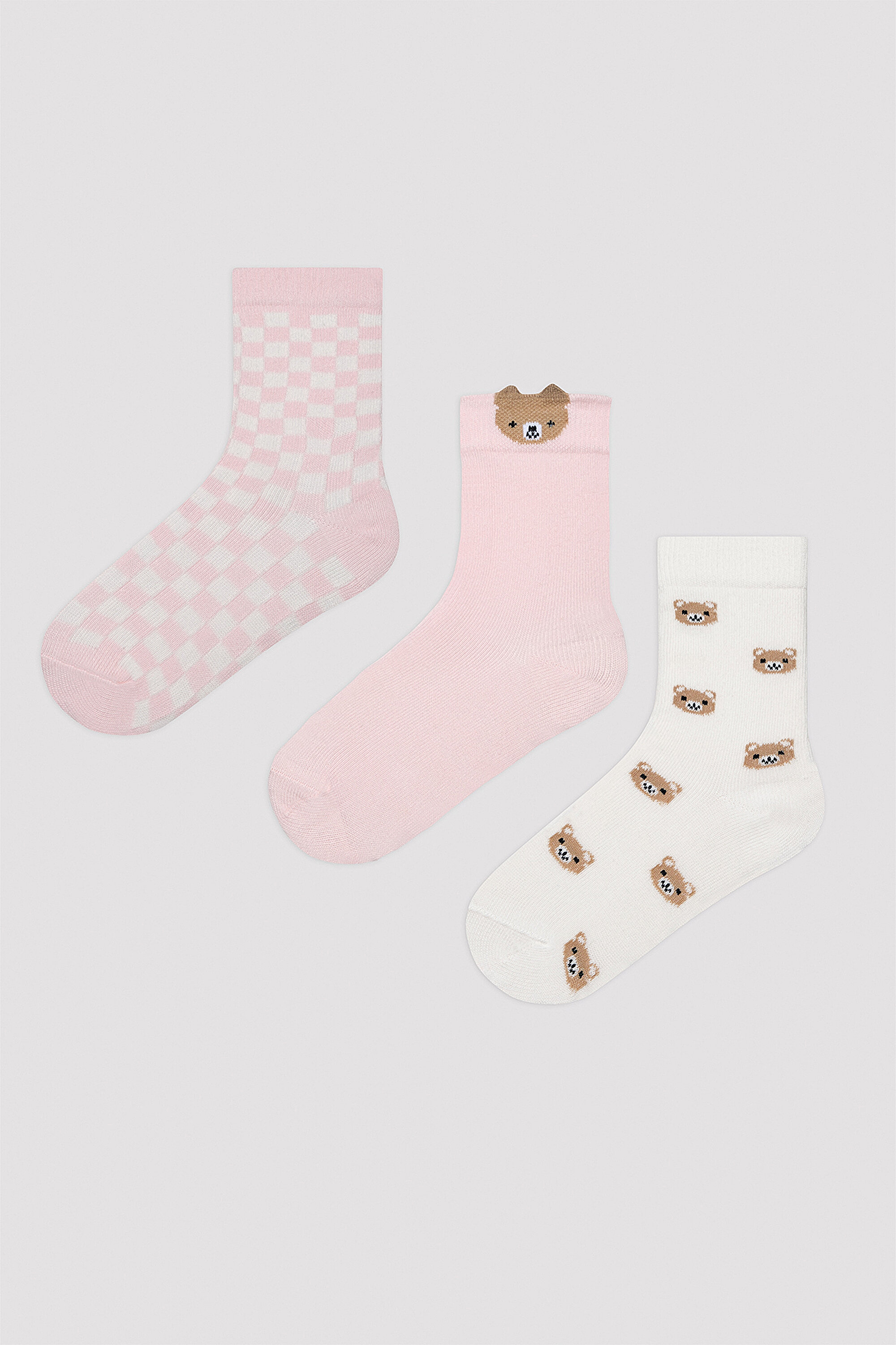 G.PINKY MINI BEAR 3 PACK, 23-26, MIX MIX