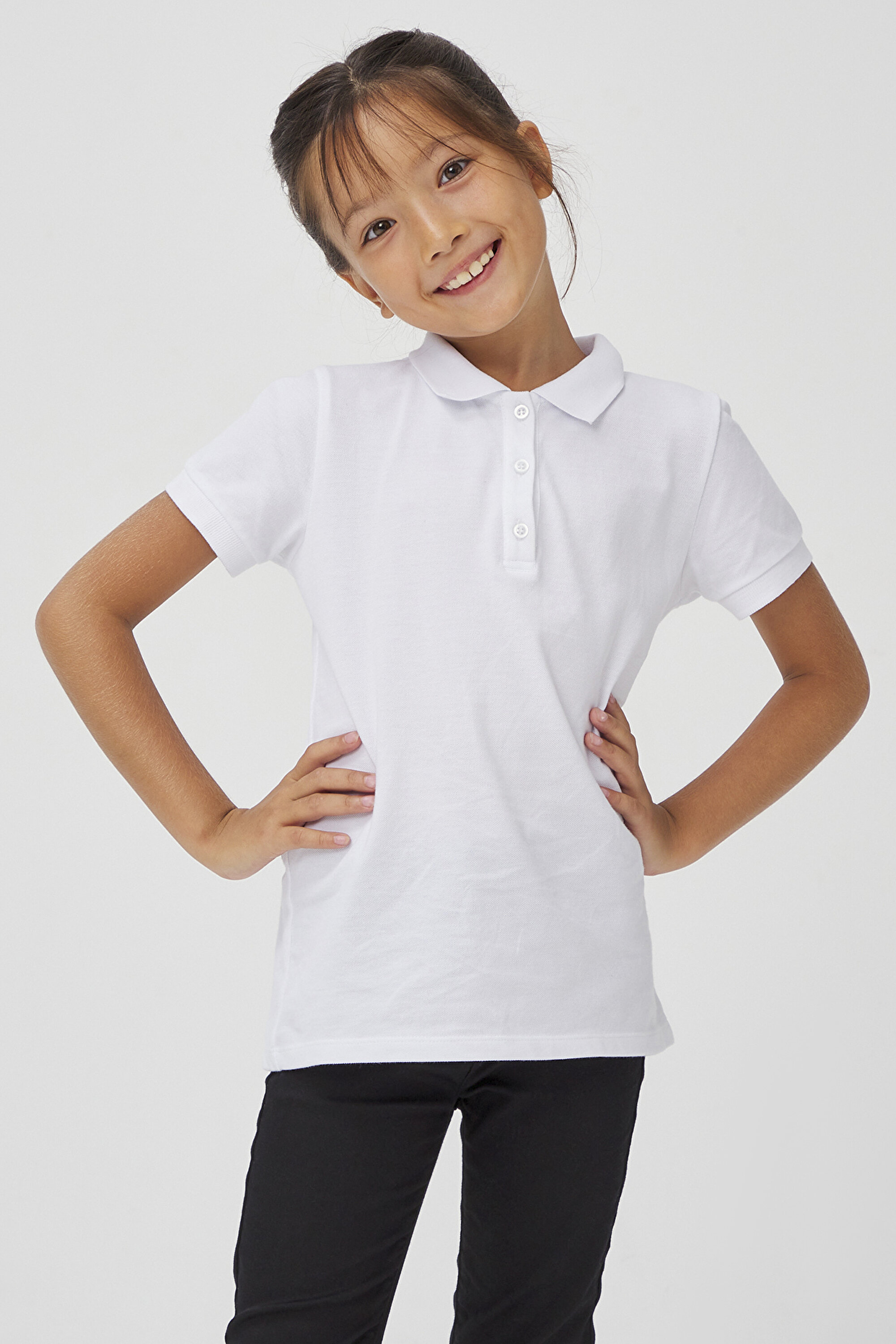 UNISEX POLO NECK SS ORGAN, 11-12, BEYAZ1
