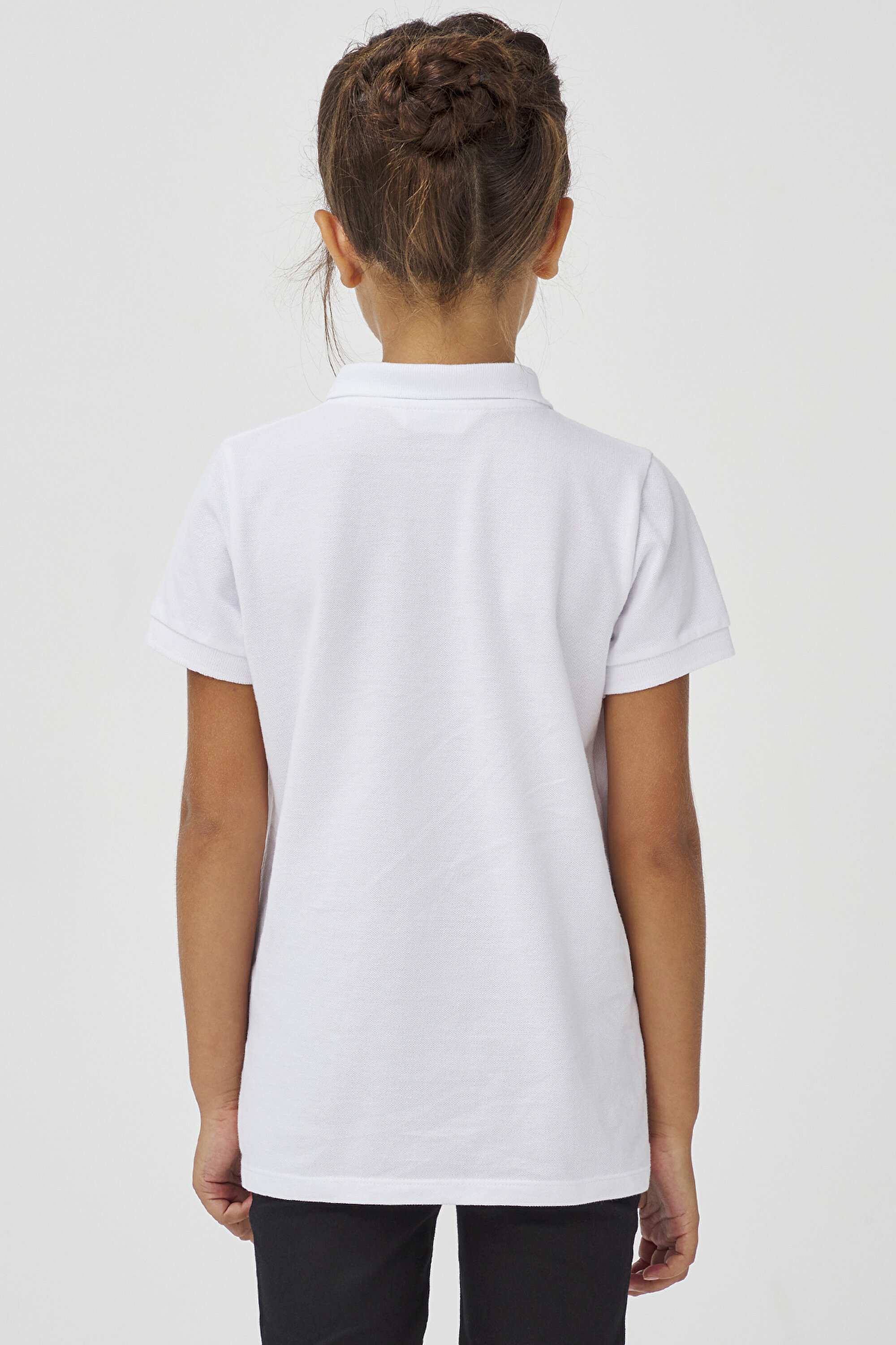 UNISEX POLO NECK SS ORGAN, 11-12, BEYAZ1