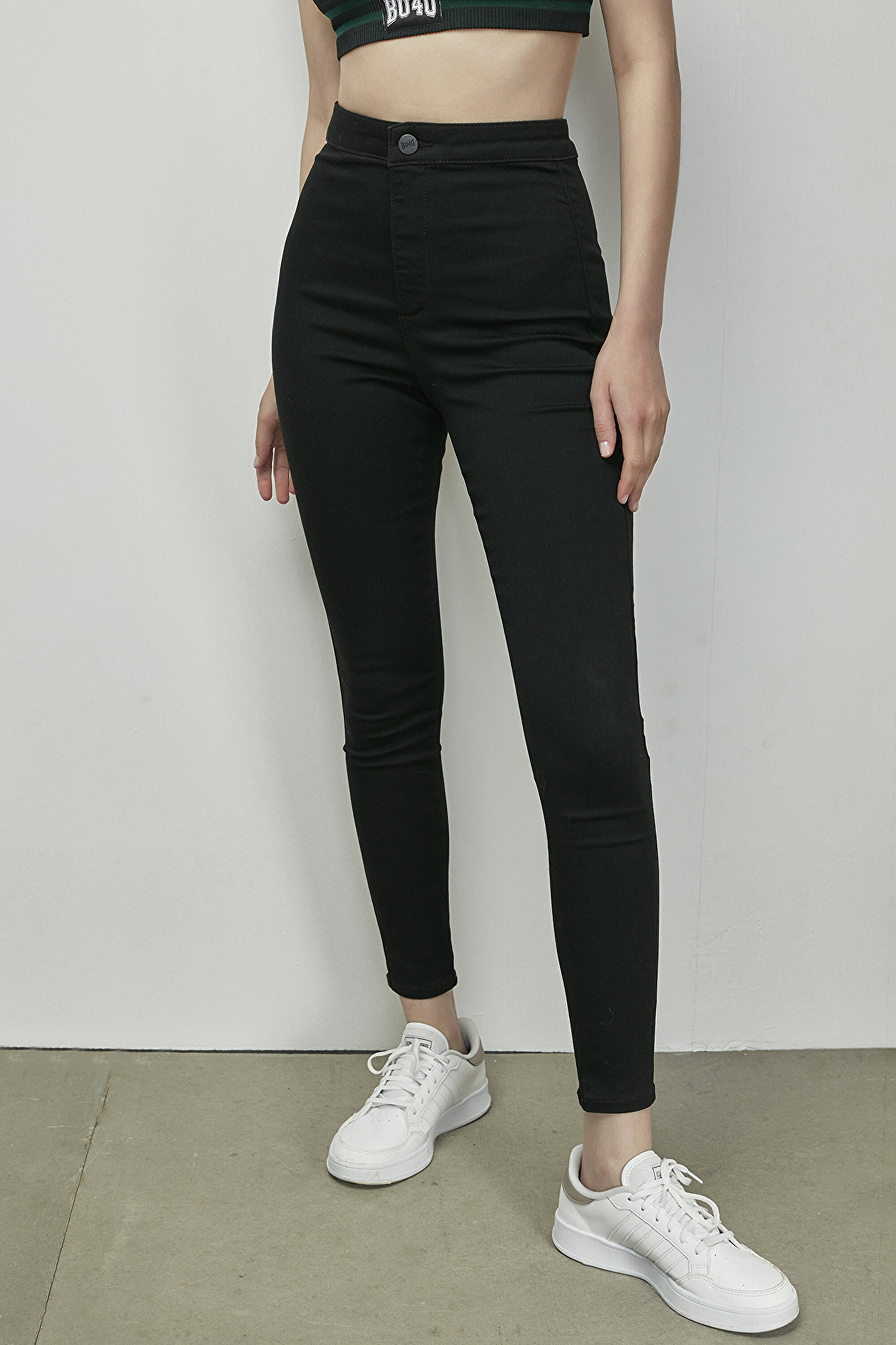 BU4U BASIC JEGGING, 3XL, 500 SIYAH3