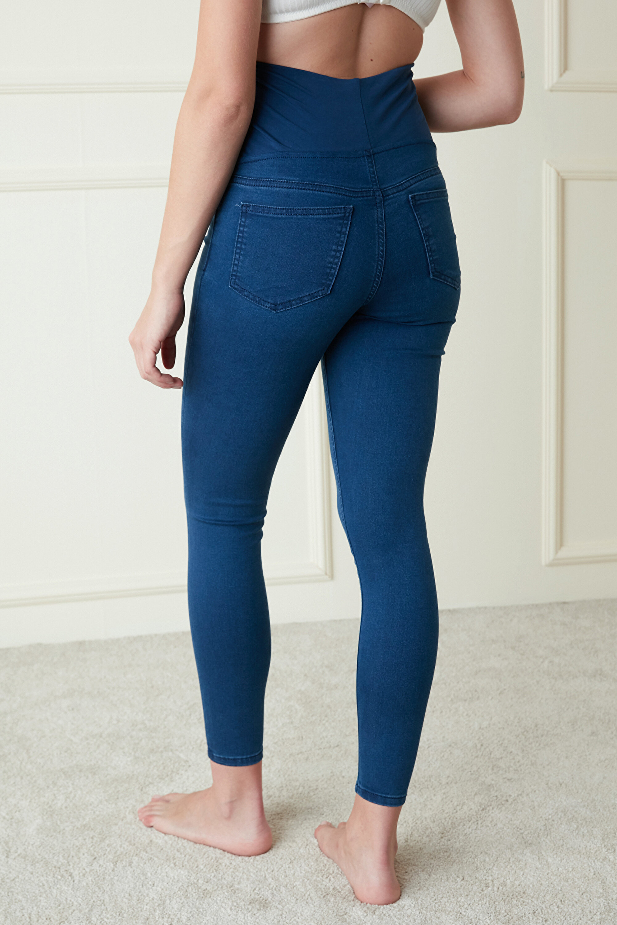 MAMA JEGGING, 3XL, DNL DENIM BLUE