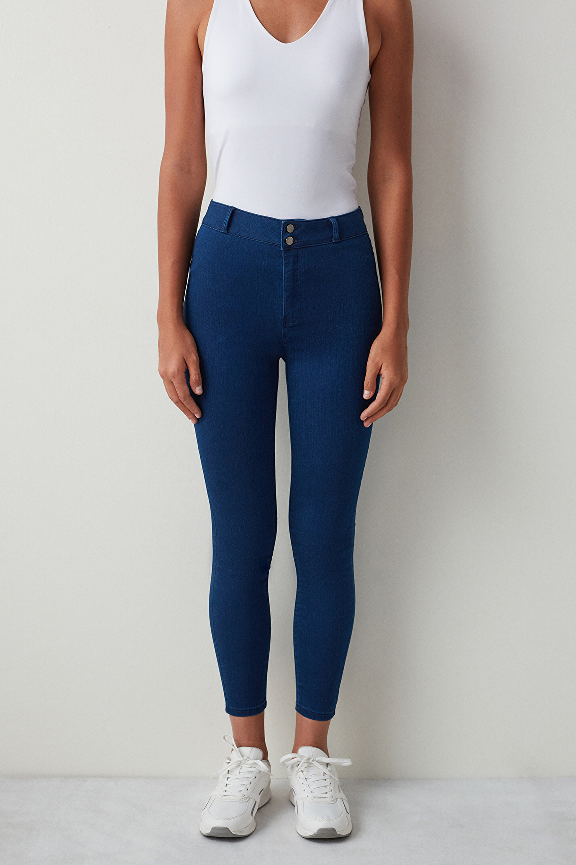 NEW BASIC JEGGING, 3XL, DNL DENIM BLUE
