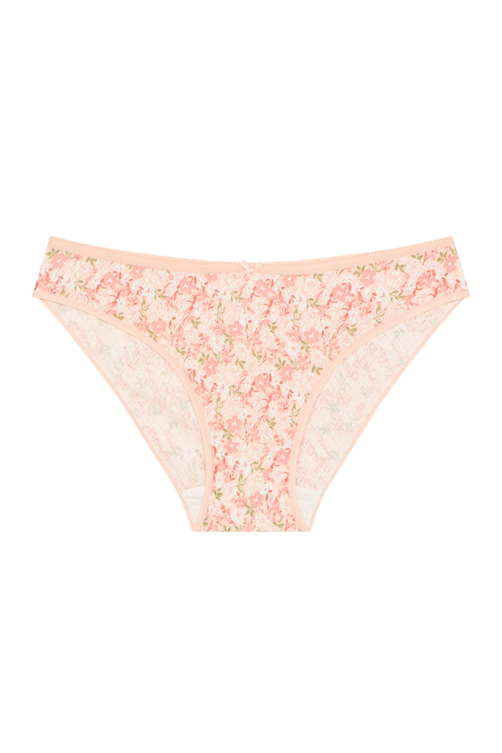 SOFT POINTEL FLORAL 3LU SLIP, L, MIX MIX