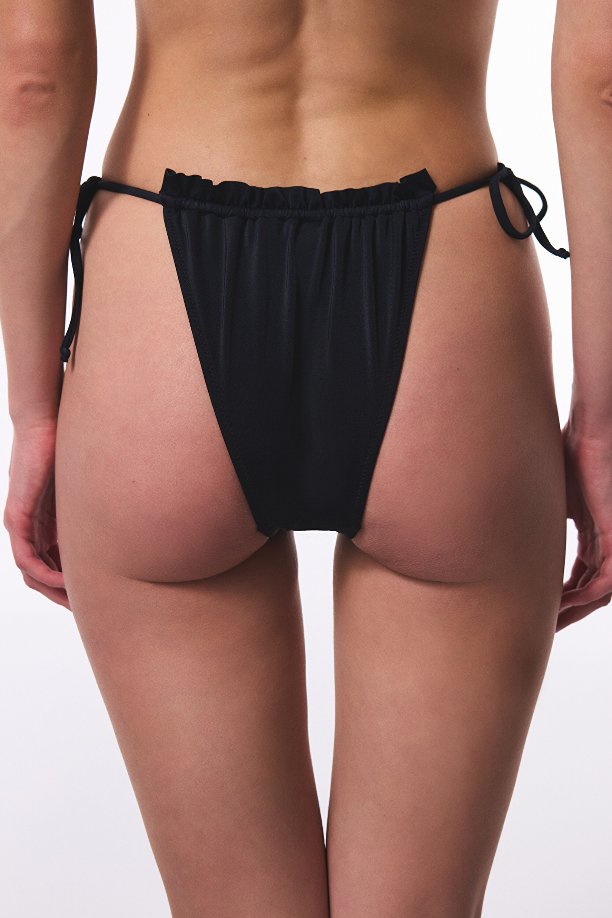 SUPER FRILL BIKINI BOTTOM, 34, BK5 SİYAH