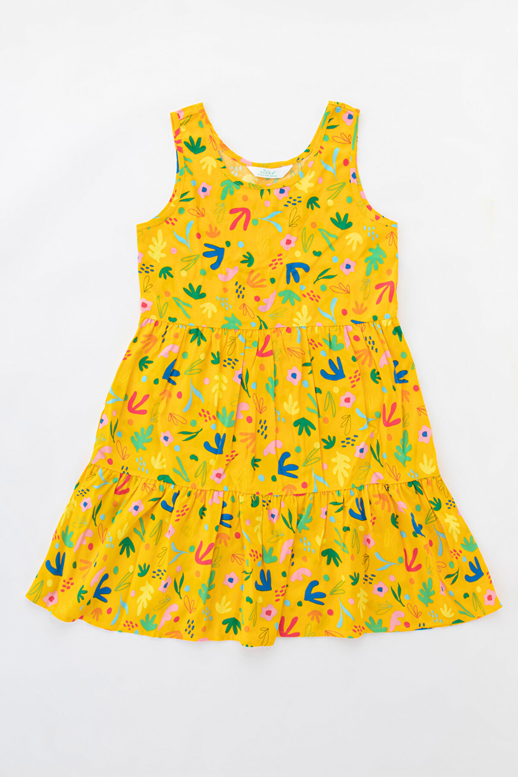 TEEN CUTE PRINTED ELBISE, 11-12, MIX MIX