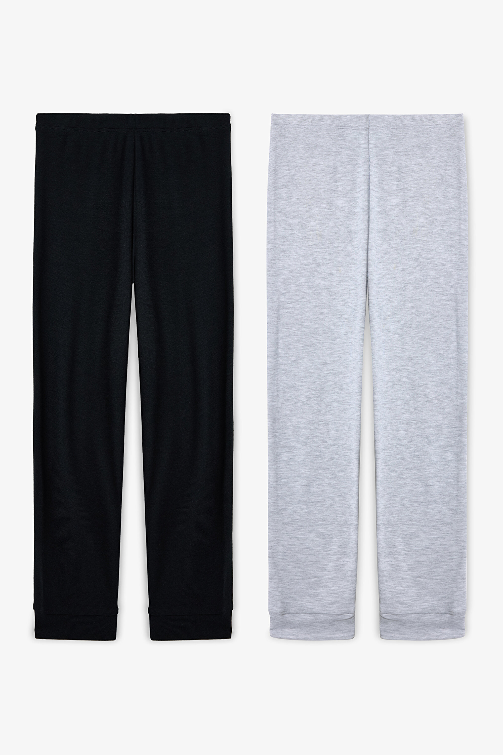 新品未使用【Double cloth Easy Pants】 Unisex 2 li Pantolon PL3PZ40523SK-MIX - Çok Renkli - Penti
