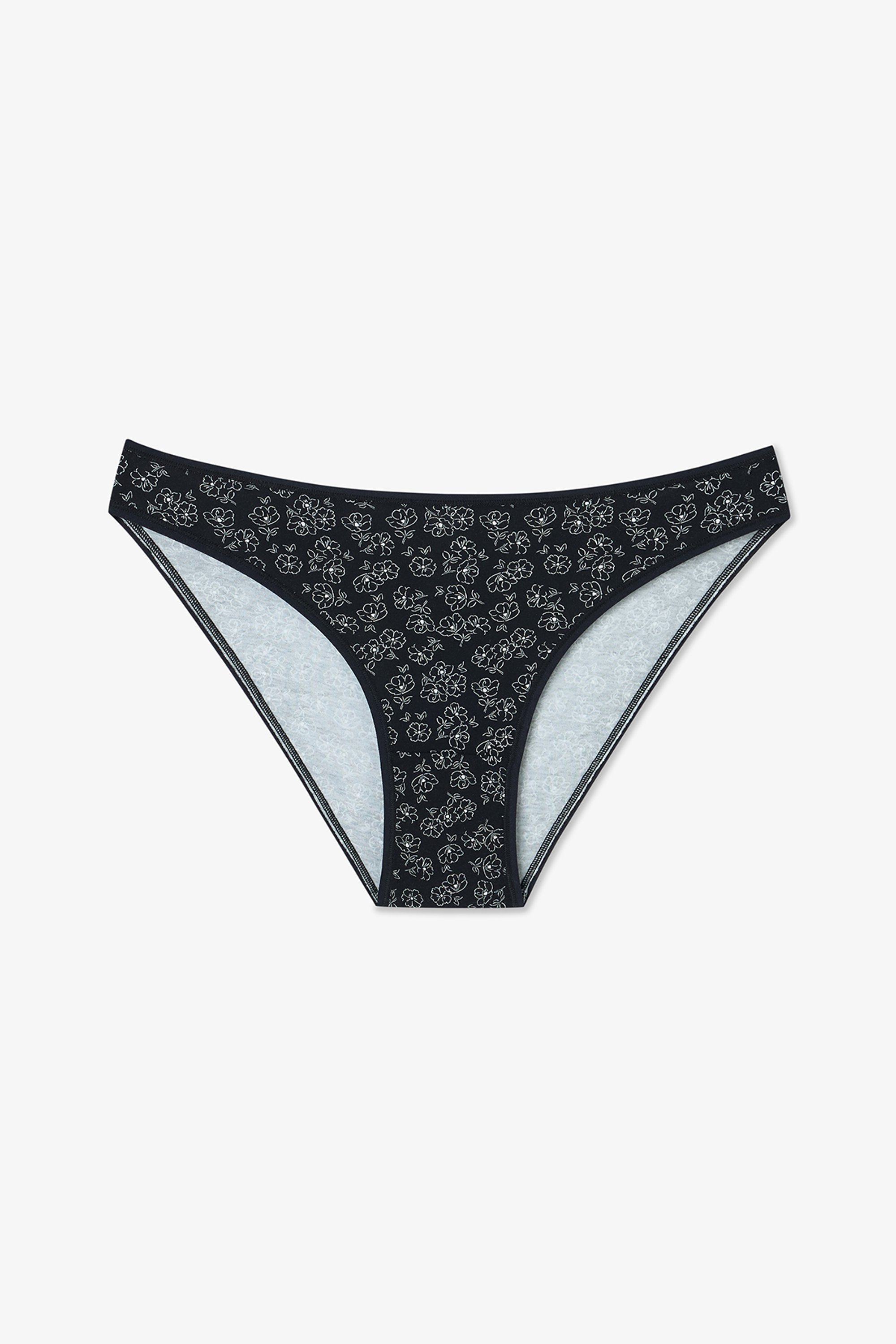 Black Passion Çiçekli 5'li Slip Külot PL53NDRT26IY-MIX - Çok