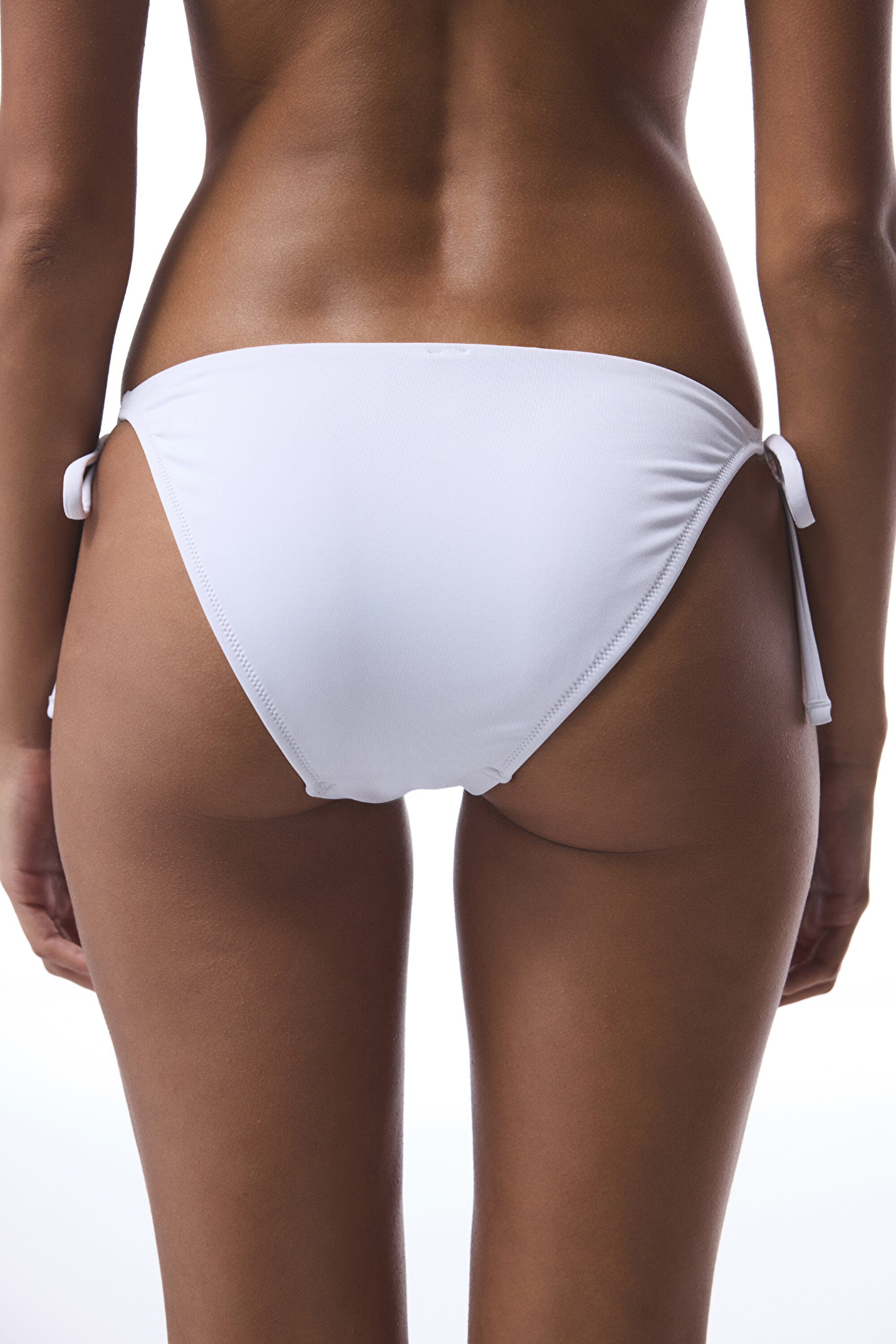 EMBROIDERY BIKINI BOTTOM, 34, WT2 BEYAZ