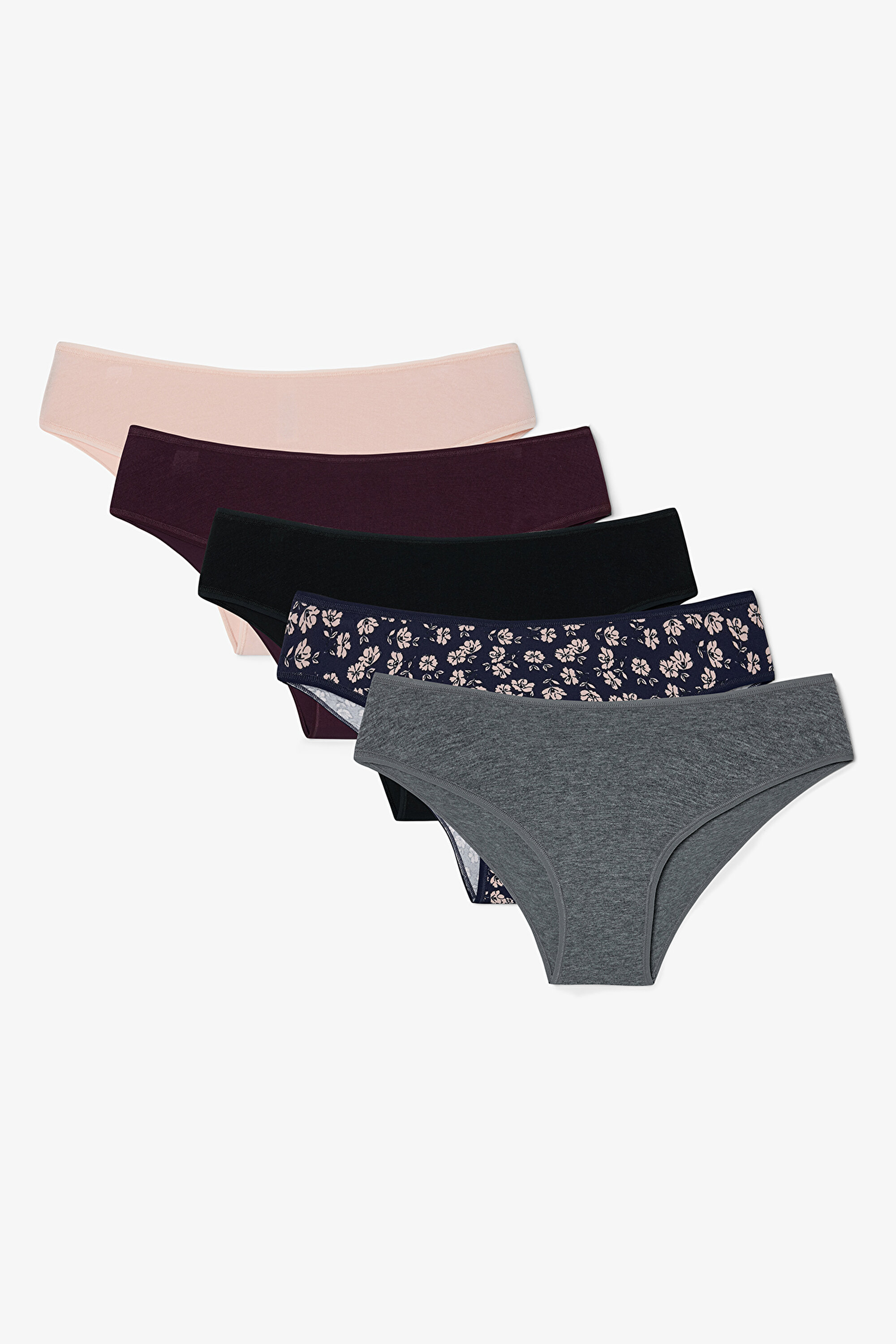 DARKER FLOWER 5LI SLIP, L, MIX MIX