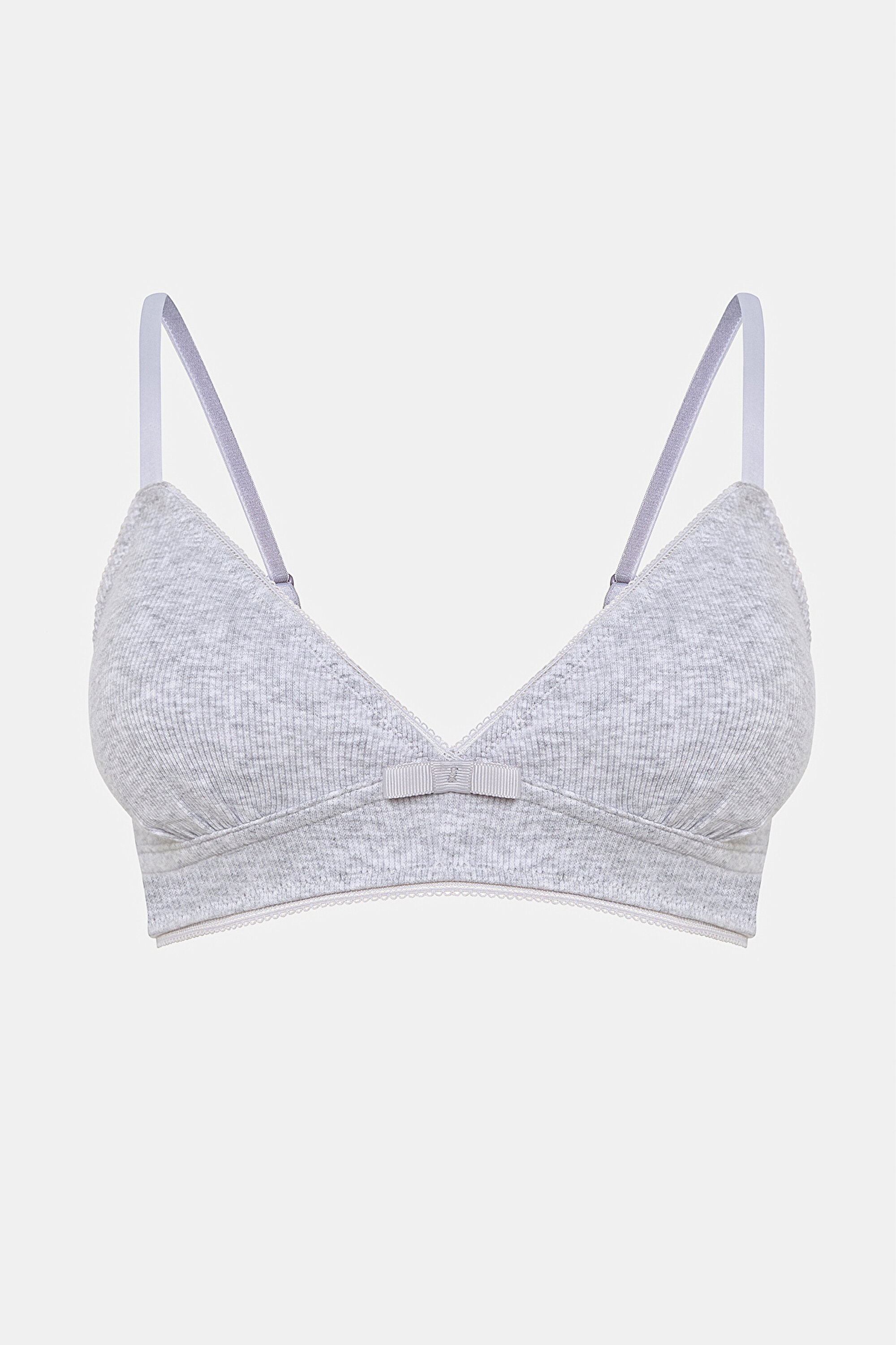 My First Bra Basic Rib 2li Çok Renkli Sütyen PLB5GGJX24IY-MIX