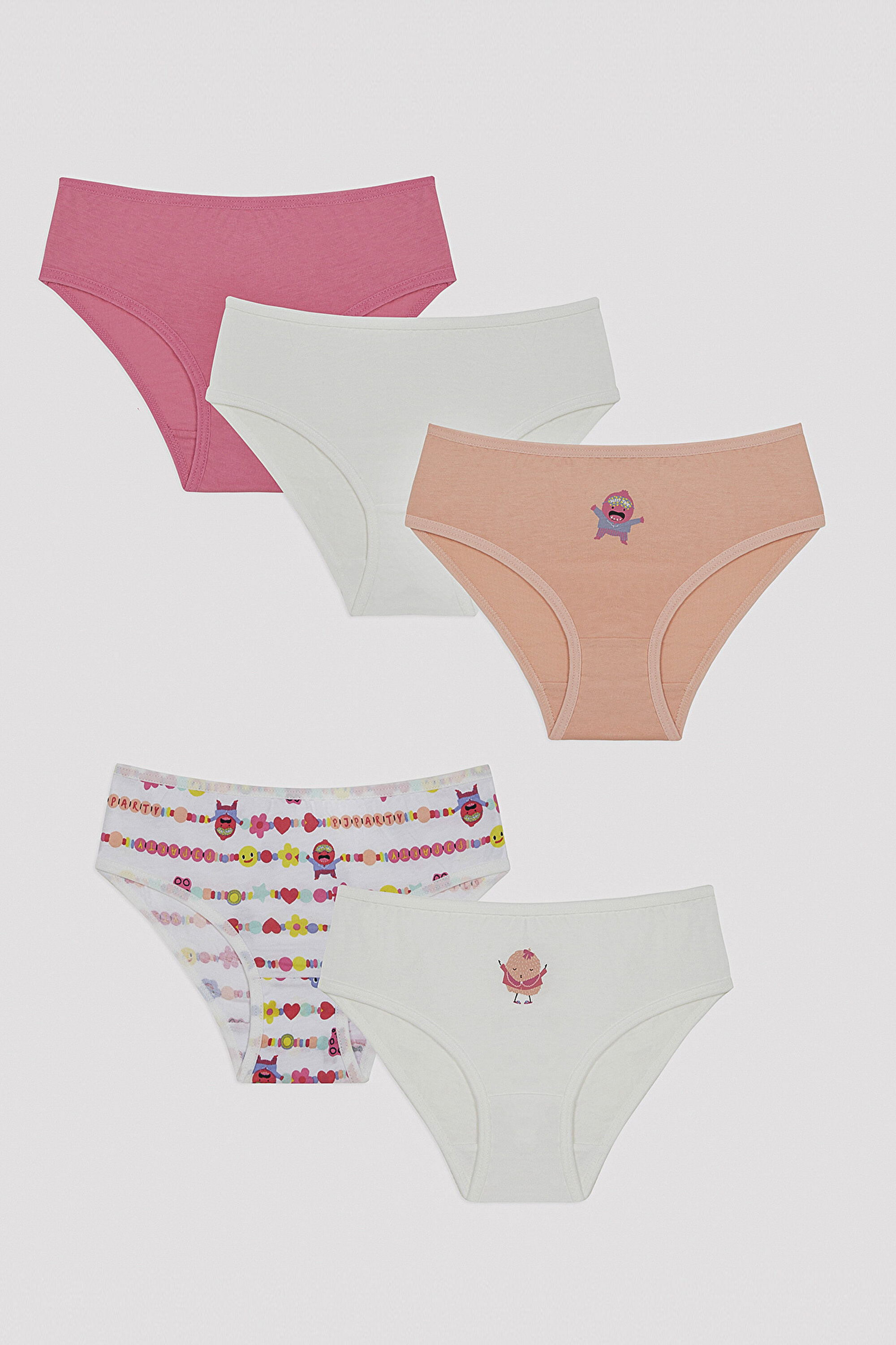 G.PARTY 5 PACK SLIP, 11-12, MIX MIX