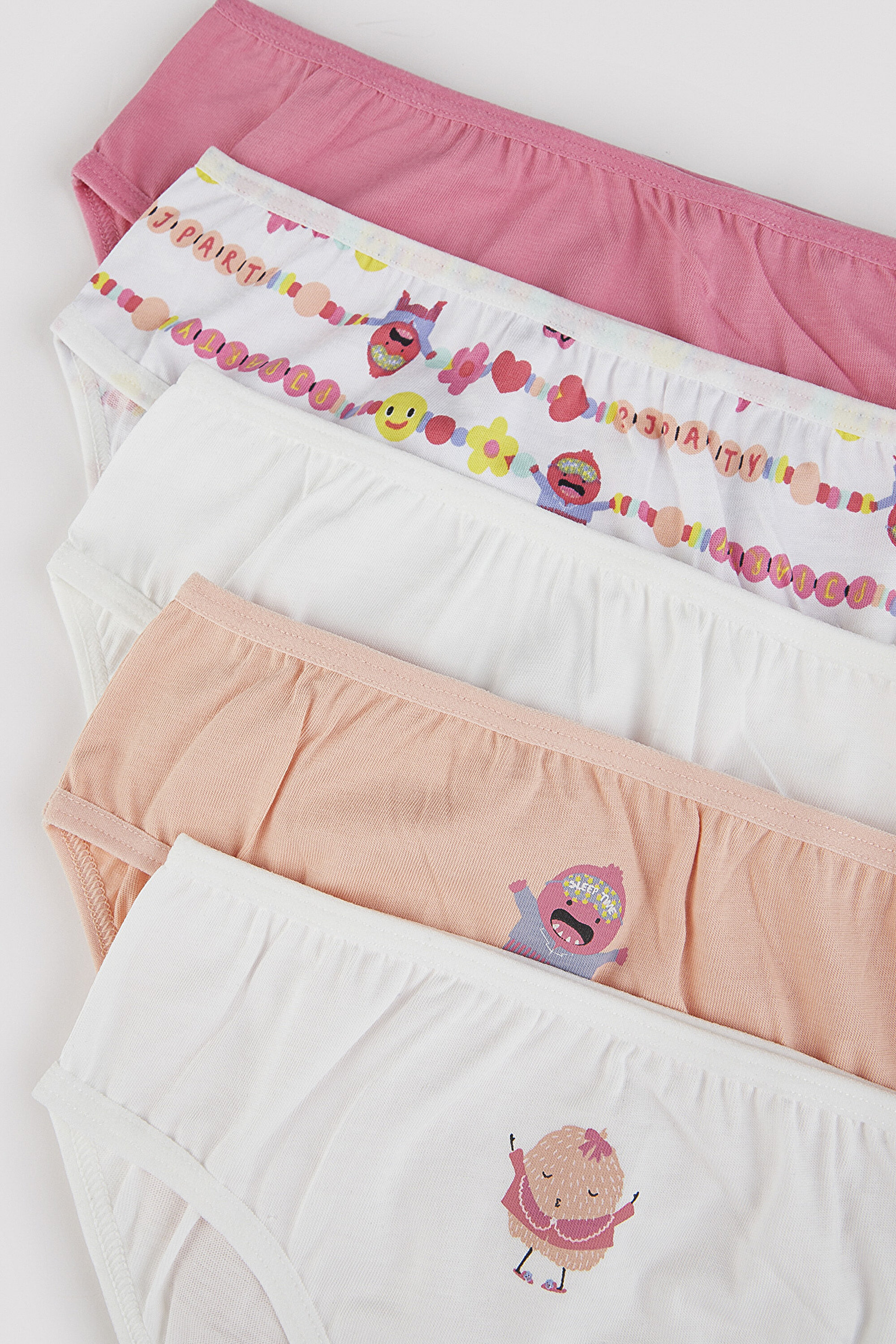 G.PARTY 5 PACK SLIP, 11-12, MIX MIX