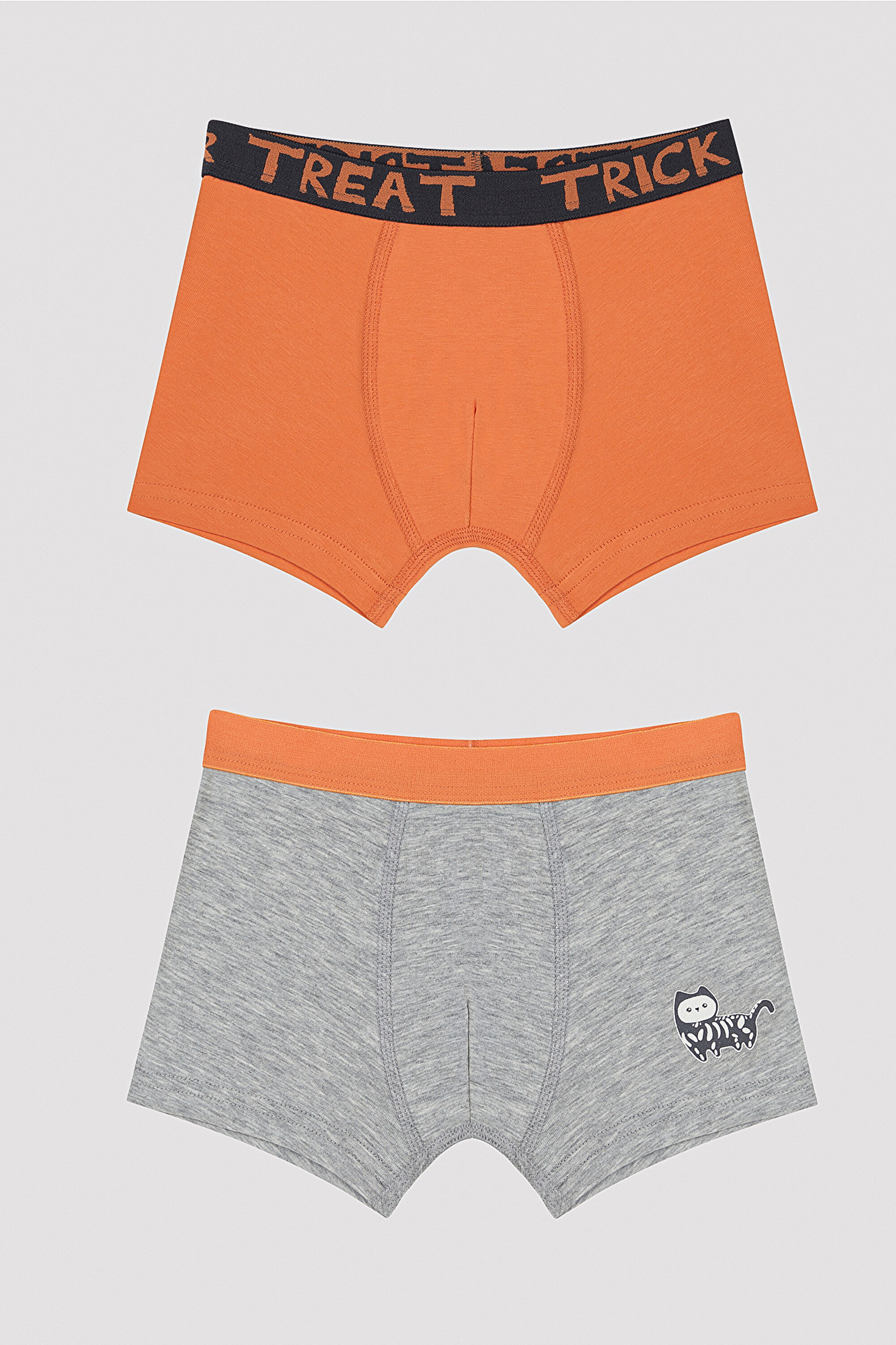 B.SKELETON 2 PACK BOXER, 11-12, MIX MIX