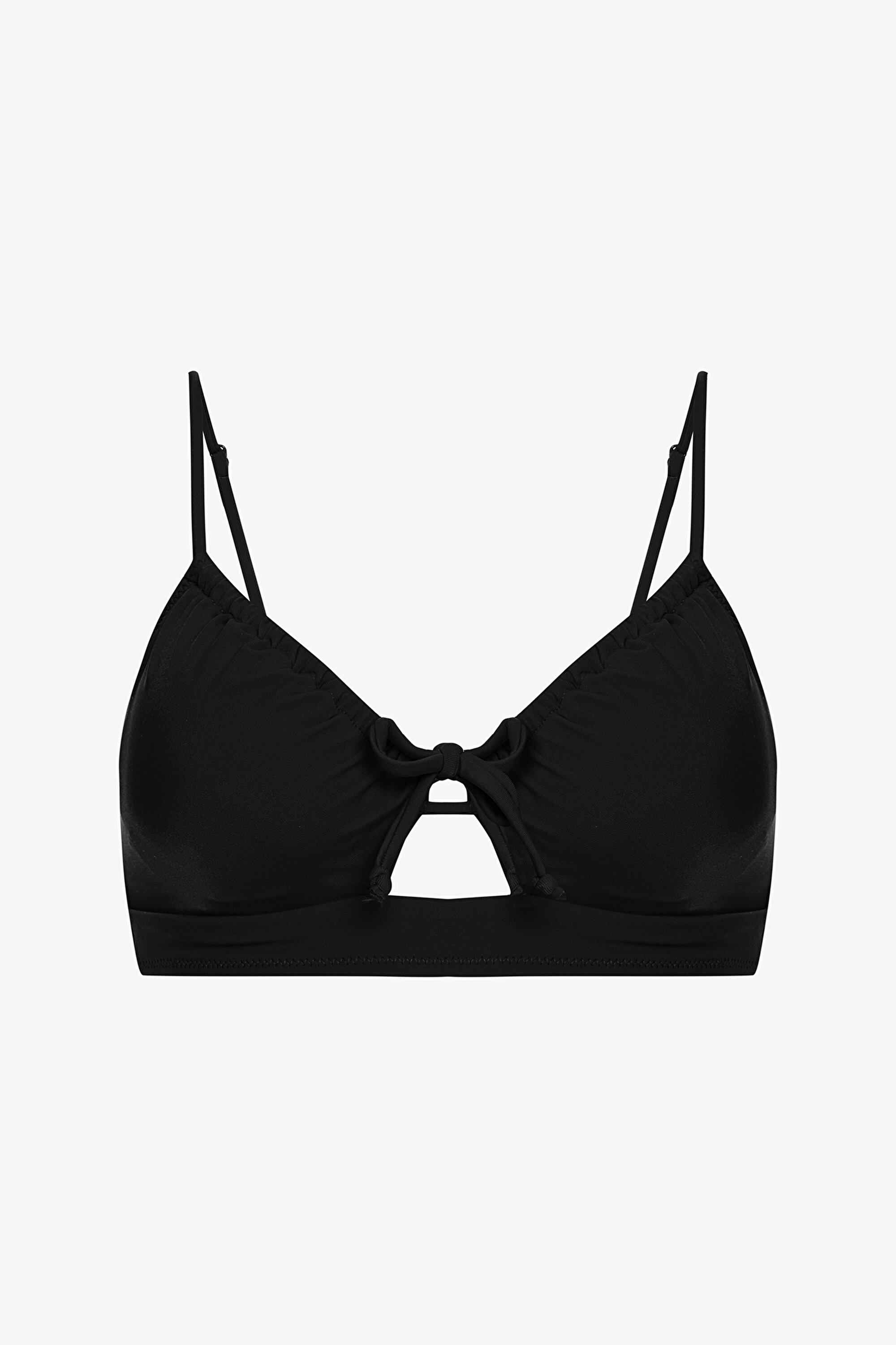 FRONT OPENING TOP, 36, BK5 SİYAH