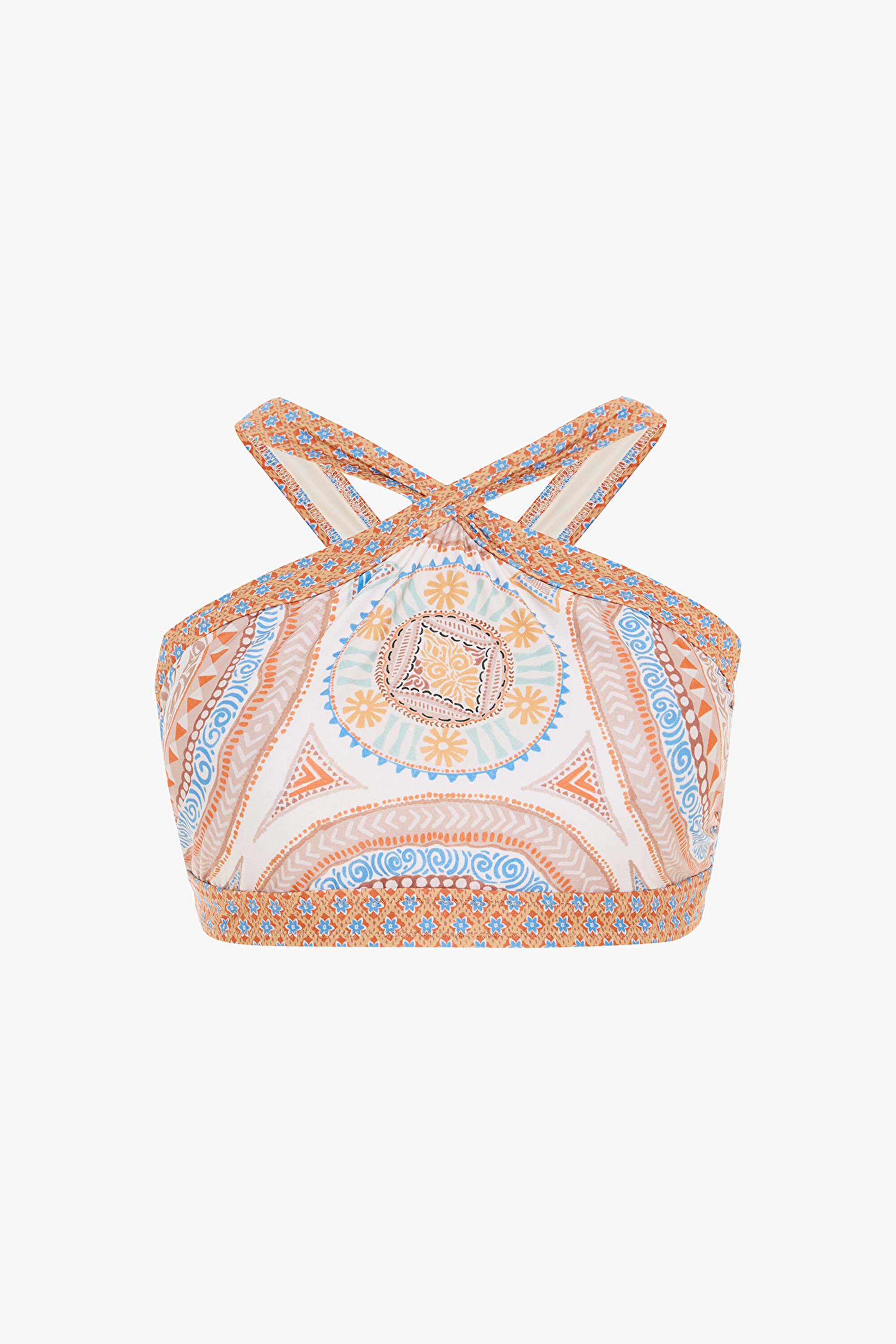 DELLA HALTER TOP, 34, MIX MIX