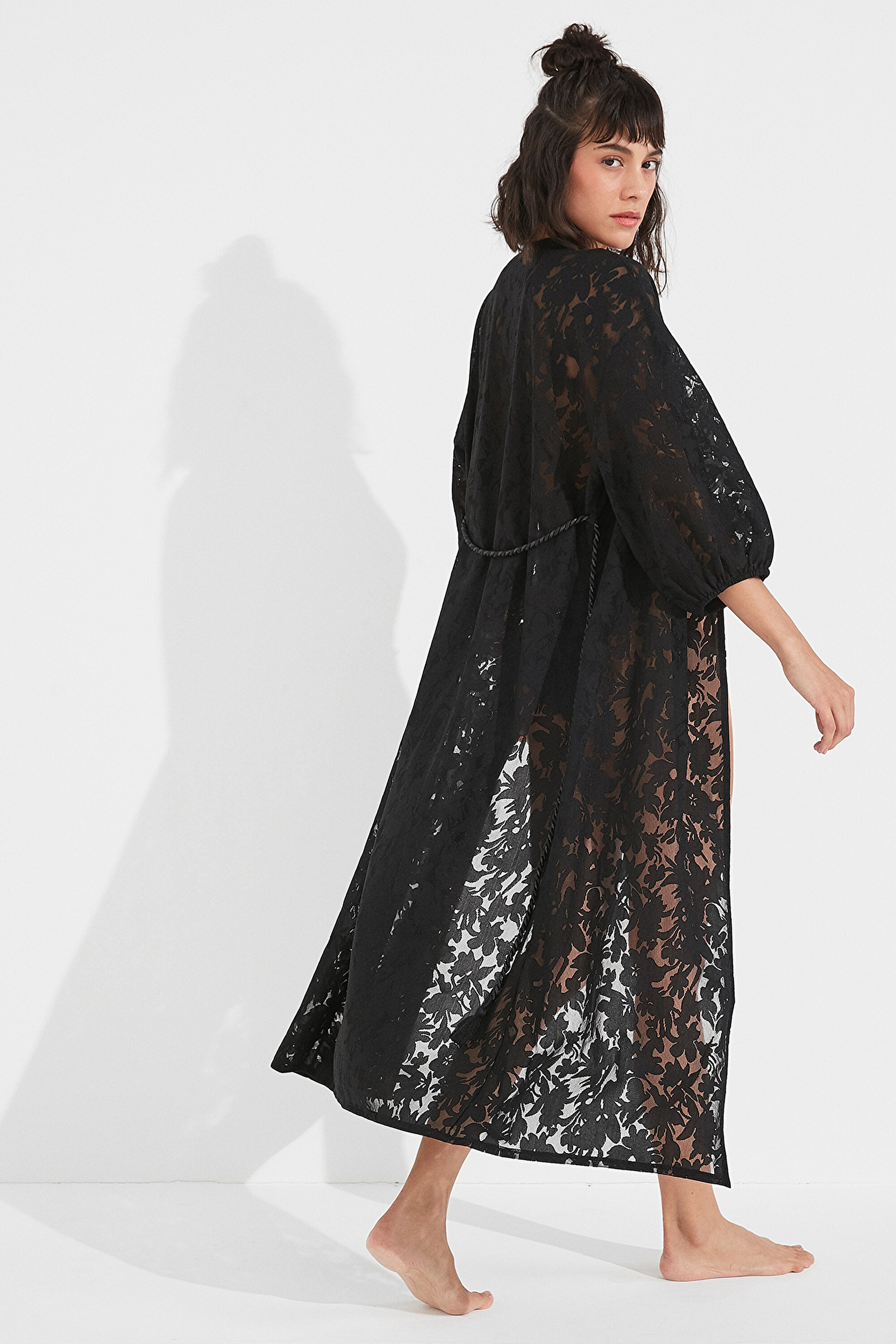 MALIA KIMONO, M/L, BK5 SİYAH