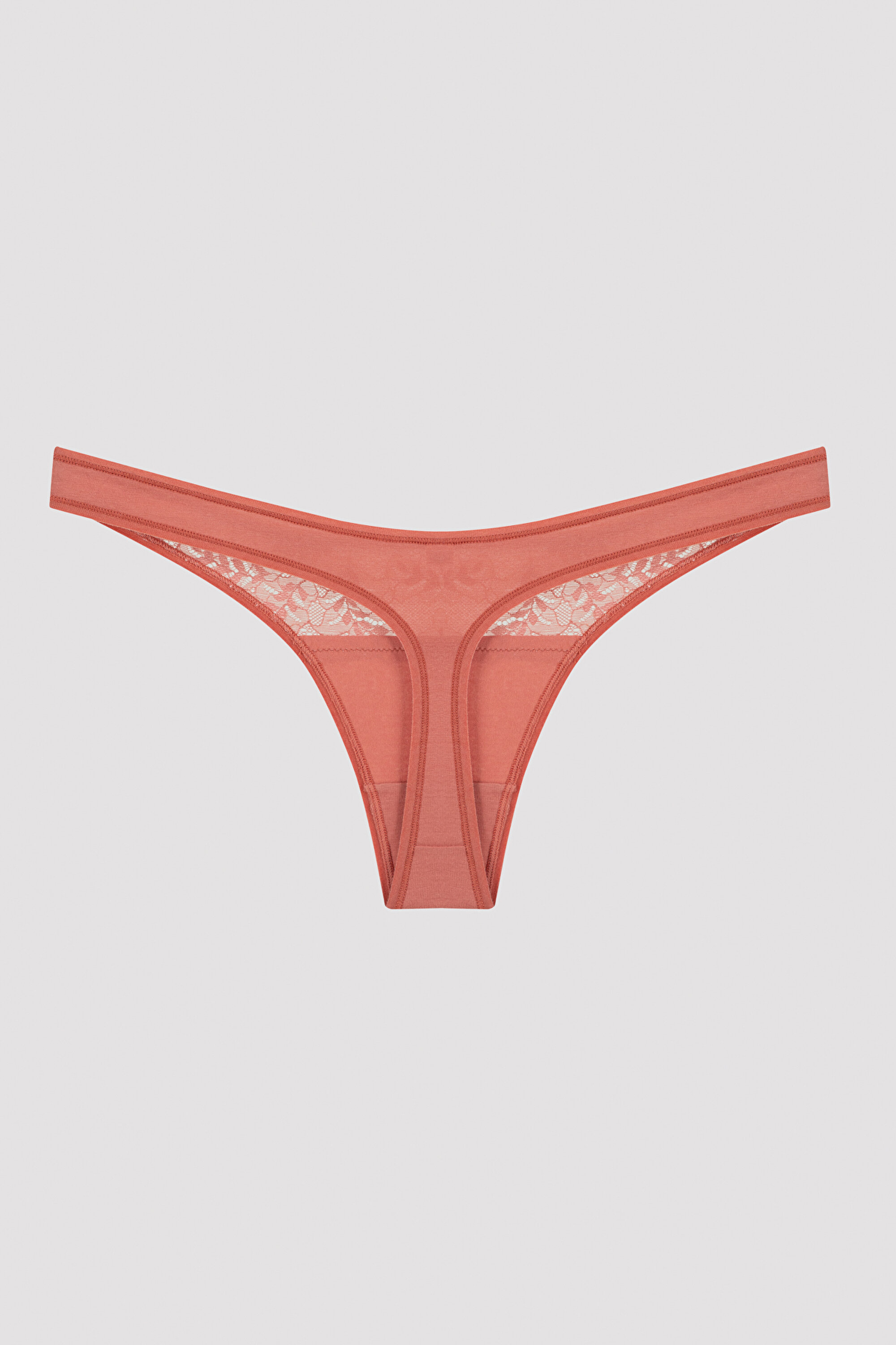 Çok Renkli Pink Haze Lace 3lü Thong Külot PLLZ7NLB22SK-MIX - Çok