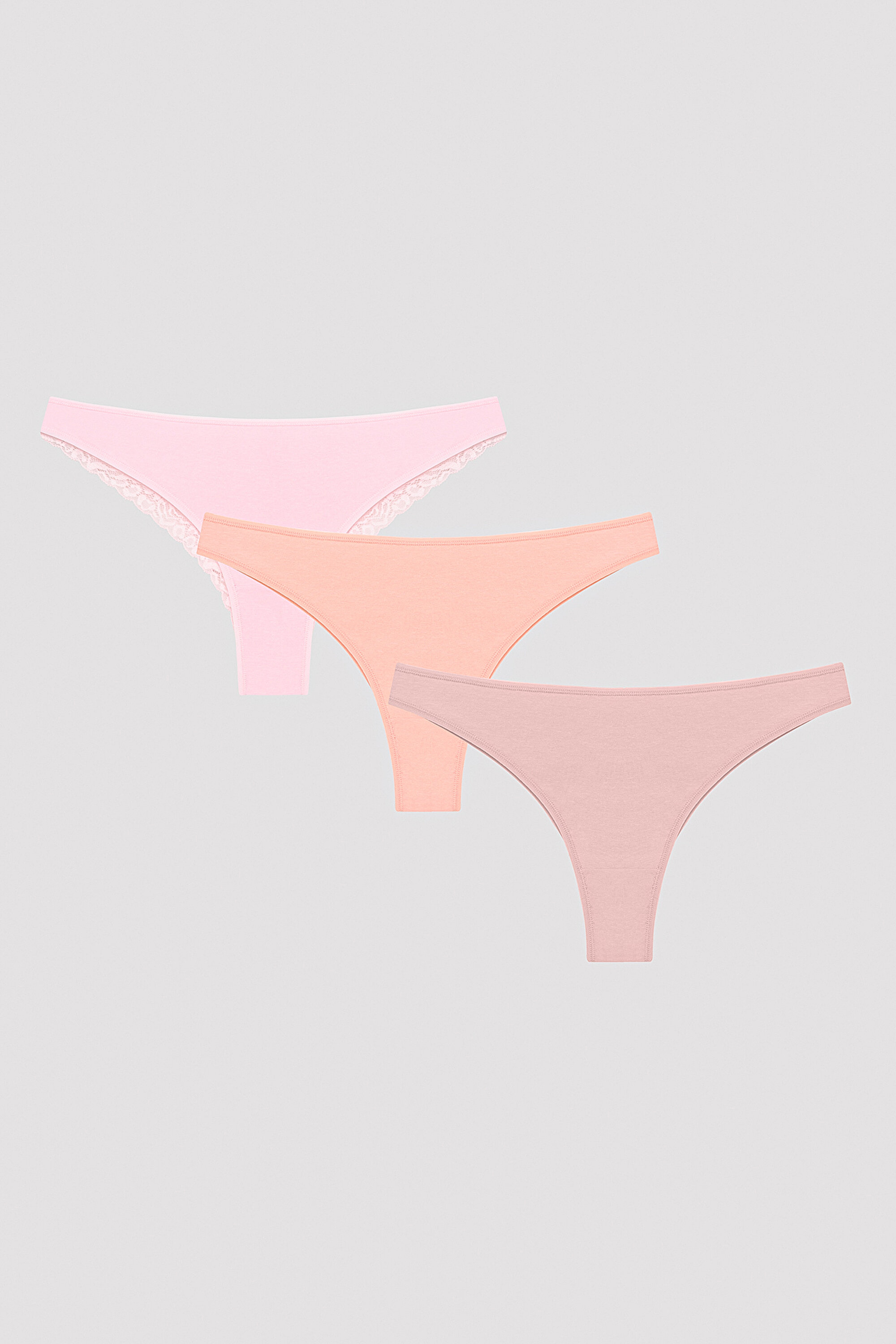 CORAL VIBES LACY BACK 3LU BR, L, MIX MIX