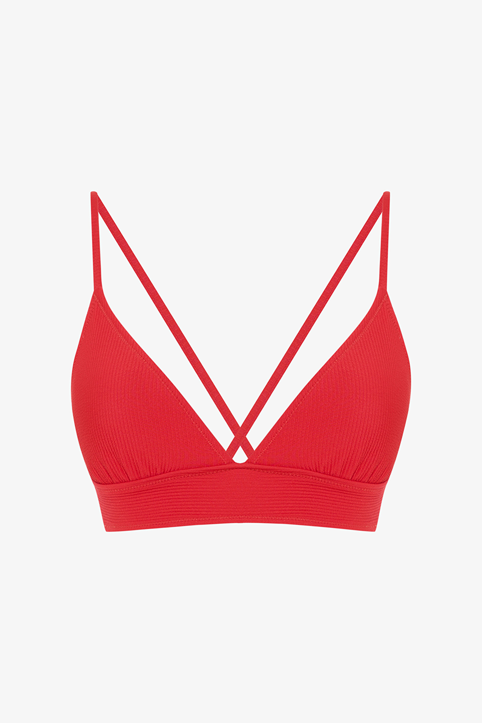TIARA BRALETTE TOP, 34, RD4 KIRMIZI