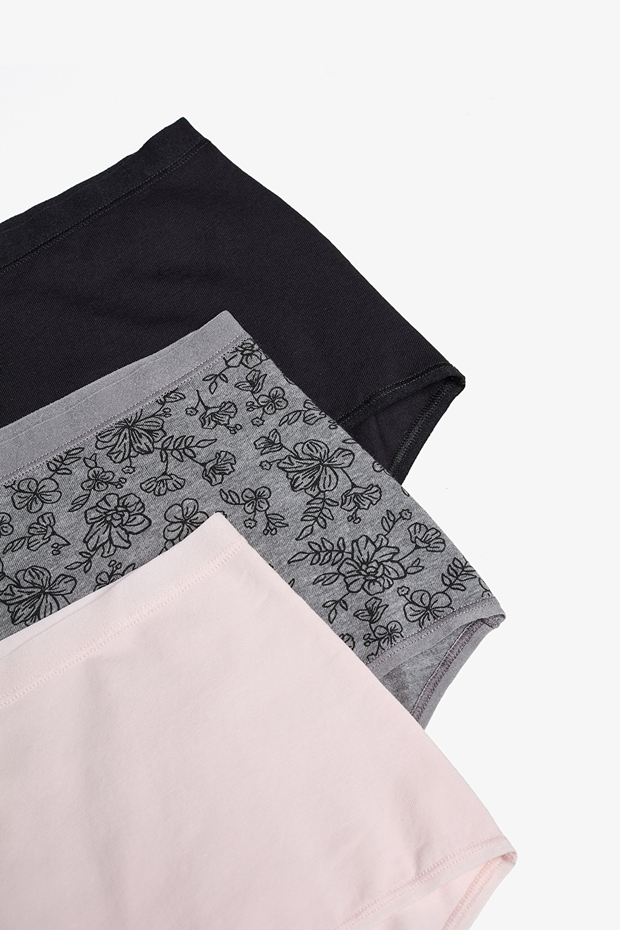 BLACK CHIC 3LU HIGHWAIST S, 2XL, MIX MIX