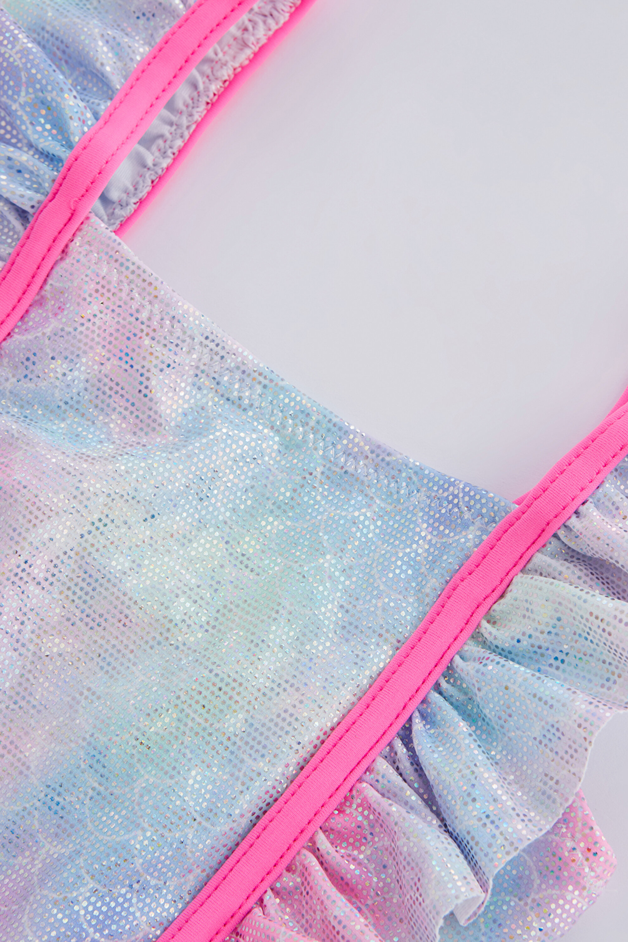 GIRLS SEASHELL SUIT, 112, LP1 AÇIK PEMBE