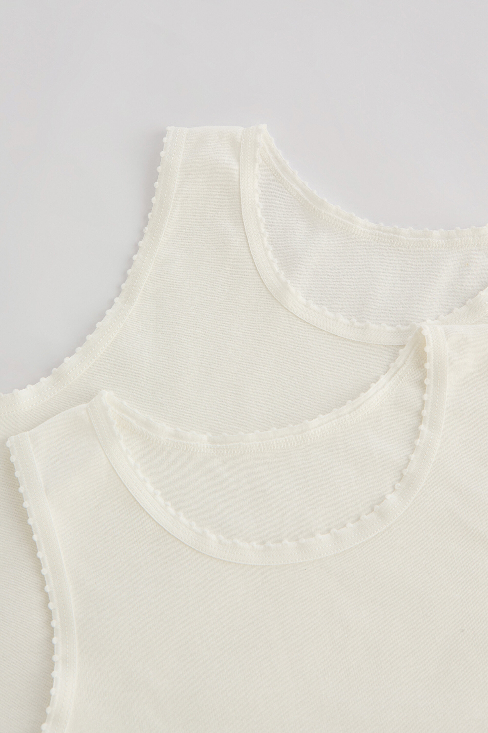 GIRLS ORGANIC 2LI, 3-4, B32 KIRIK BEYAZ