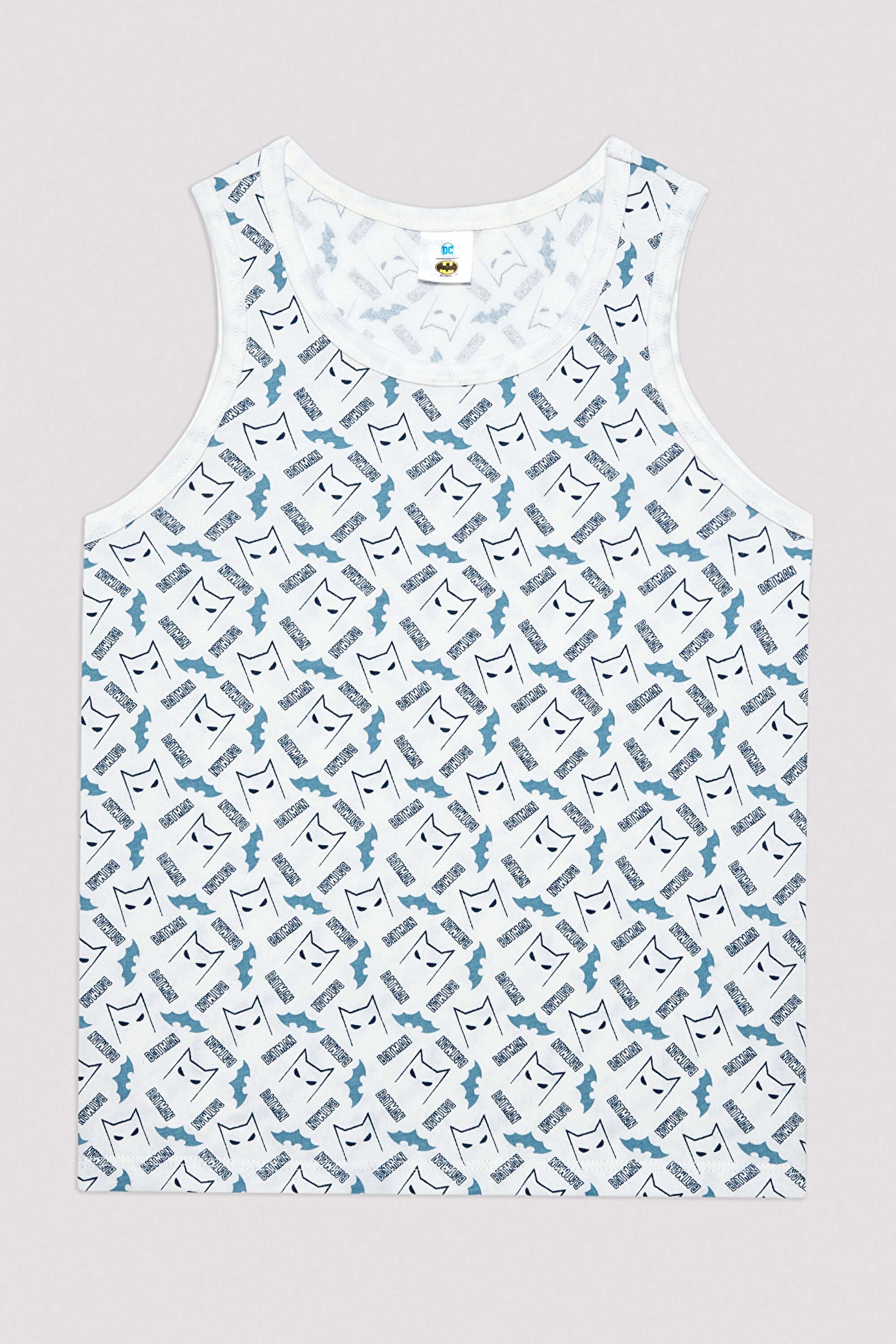 B.BATMAN 2 PACK VEST, 11-12, MIX MIX