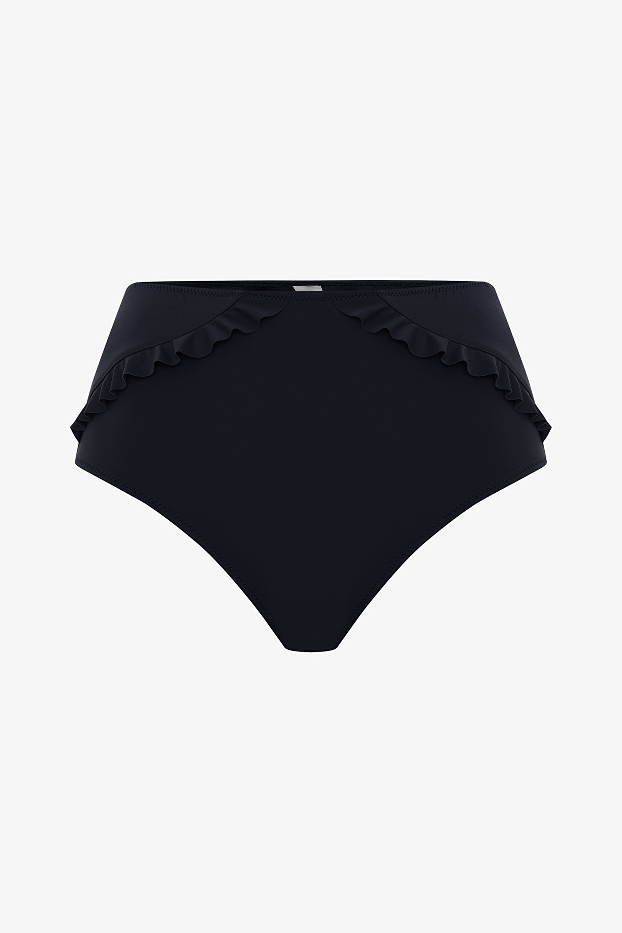 NEW HIGH RUFFLE BOTTOM, 36, BK5 SİYAH
