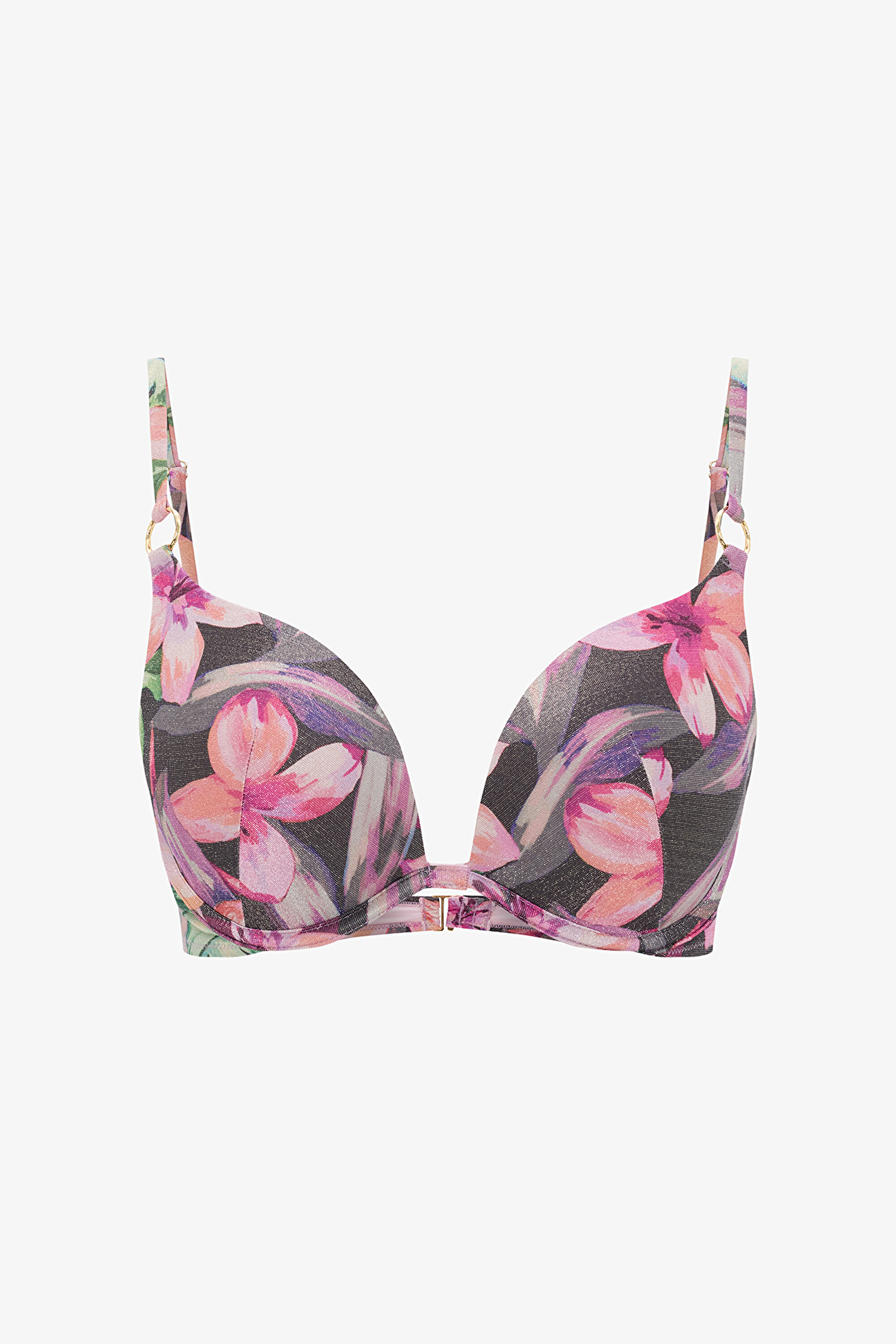 BRIELLA INTENSE PUSH UP TOP, 34, MIX MIX