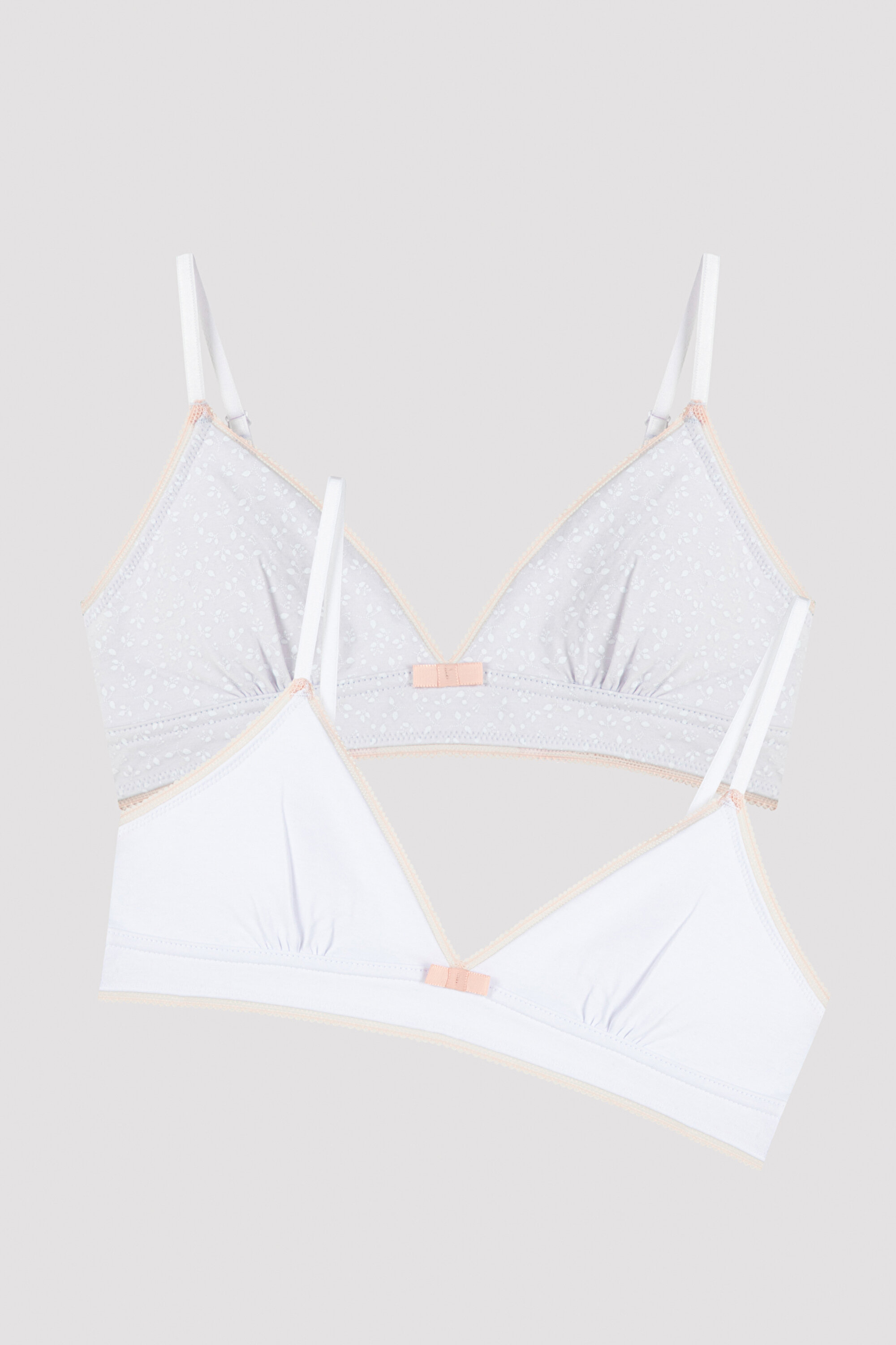 MY FIRST BRA FLORAL 2 PACK, 60A, MIX MIX