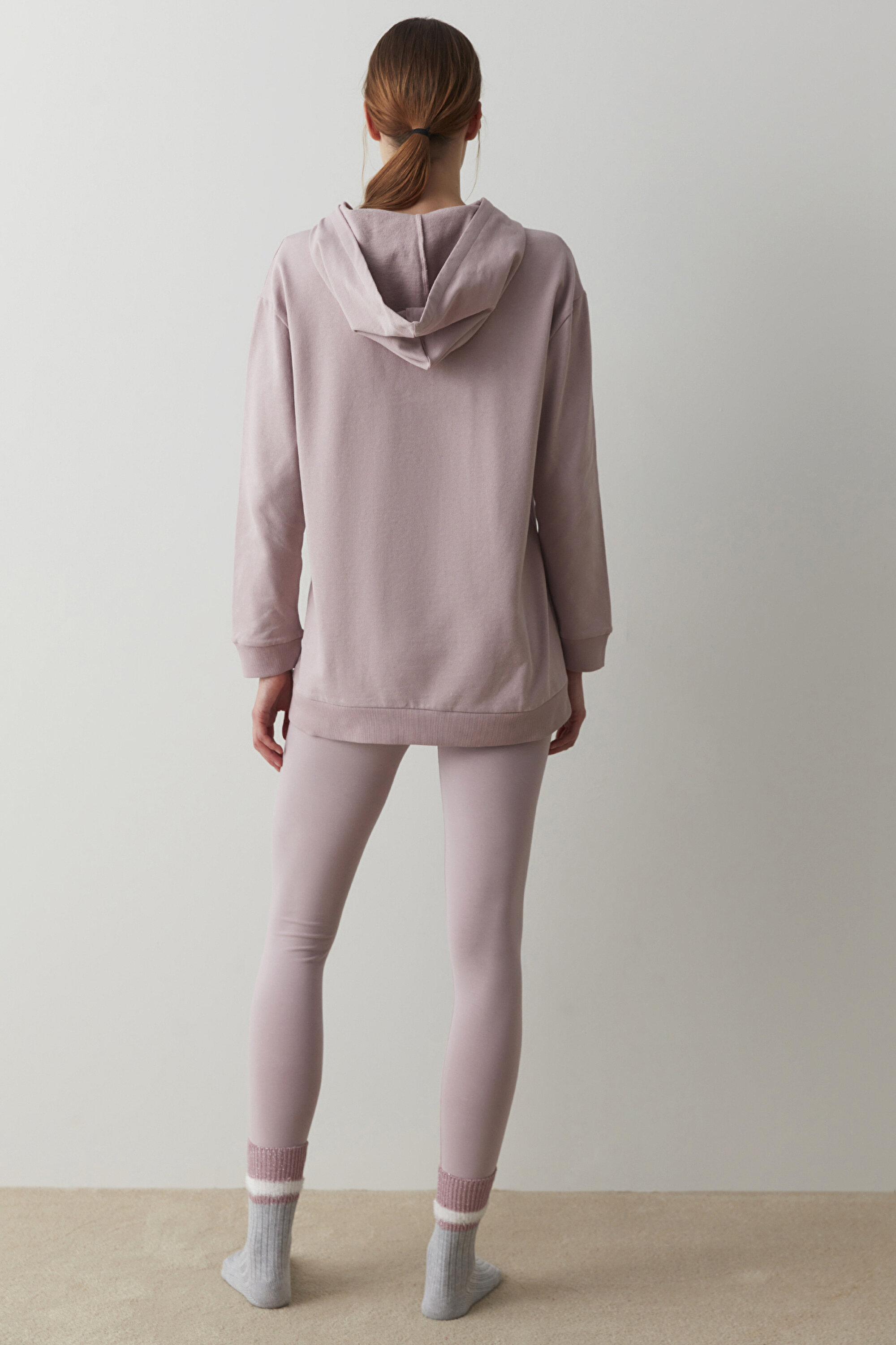 EASY MORNINGS LS TAYT SET, L, LA36 LILA