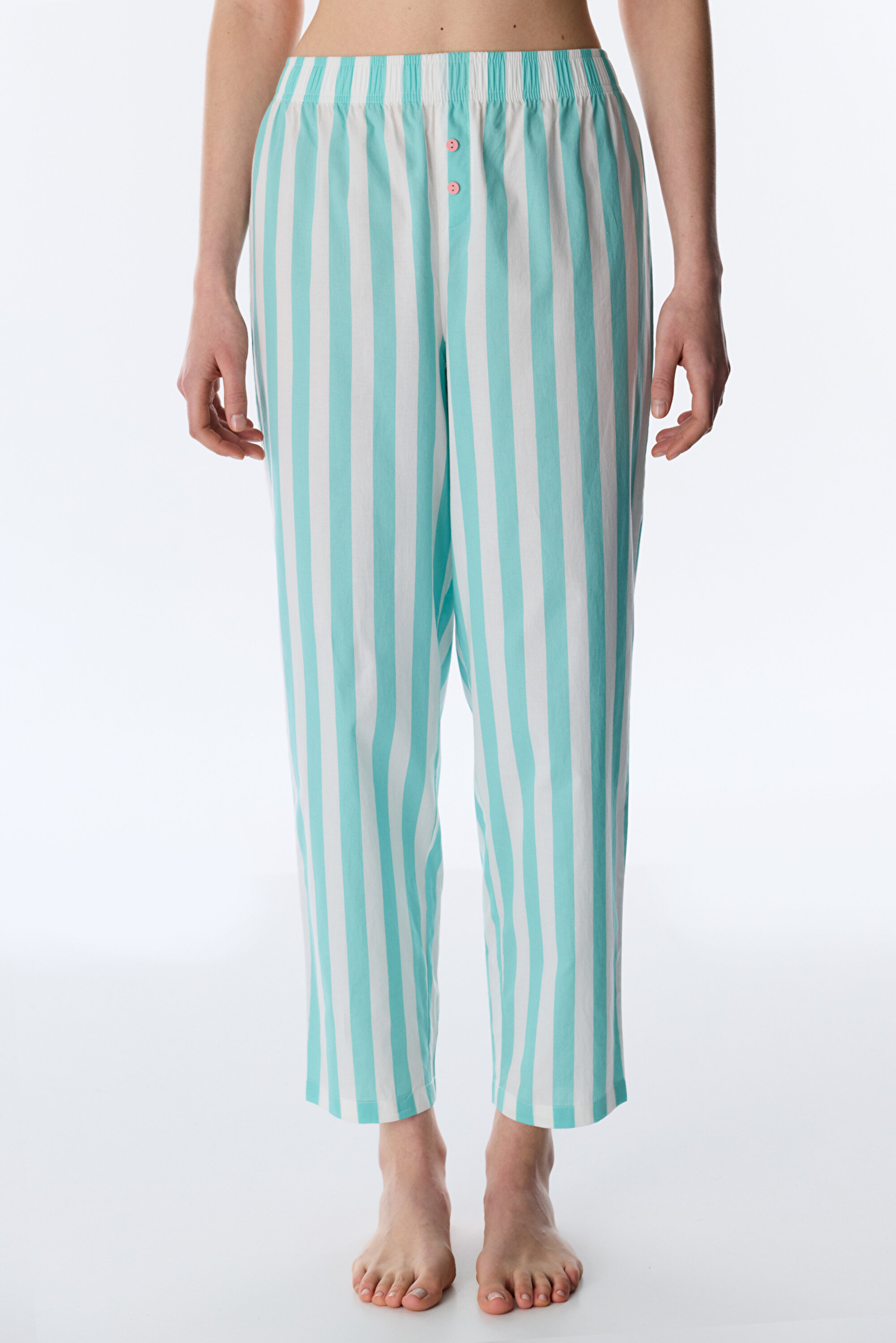 Mint Yesili Hailey Çizgili Pijama Altı PN1K3EO526IY-MN41 - Penti