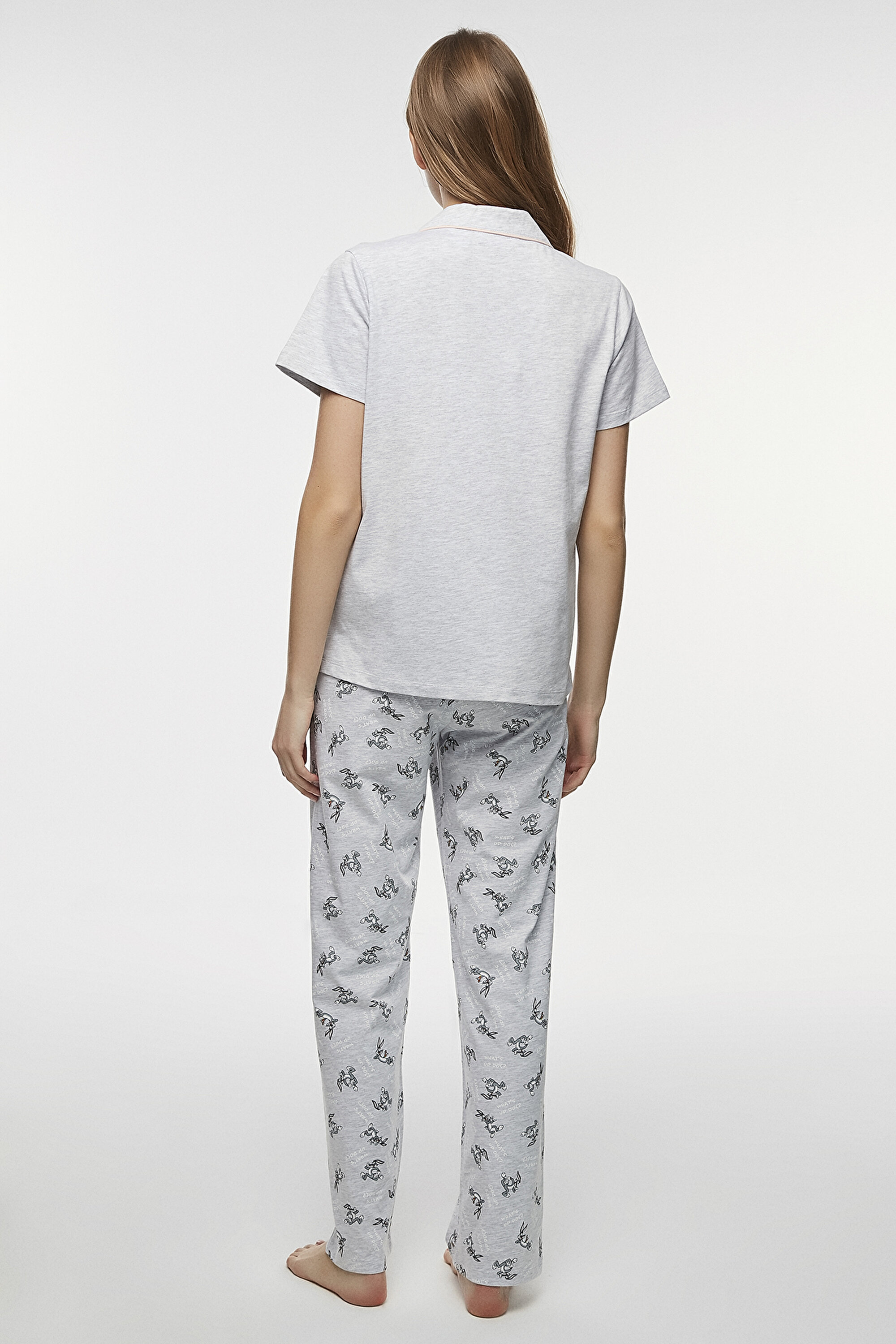 BUGS BUNNY LIC SS GÖMLEK PANT SE, L, MIX