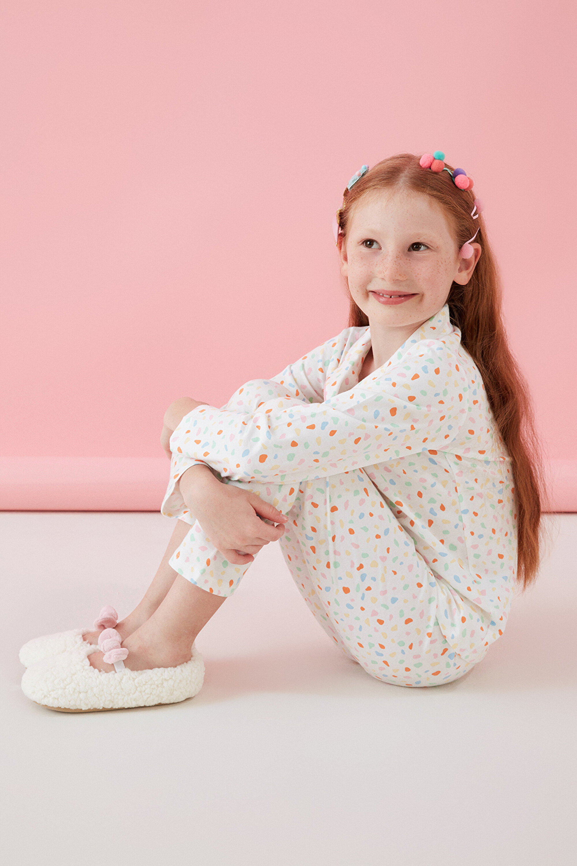 GIRLS PATTERN LS 2LI GÖMLE, 3-4, MIX MIX