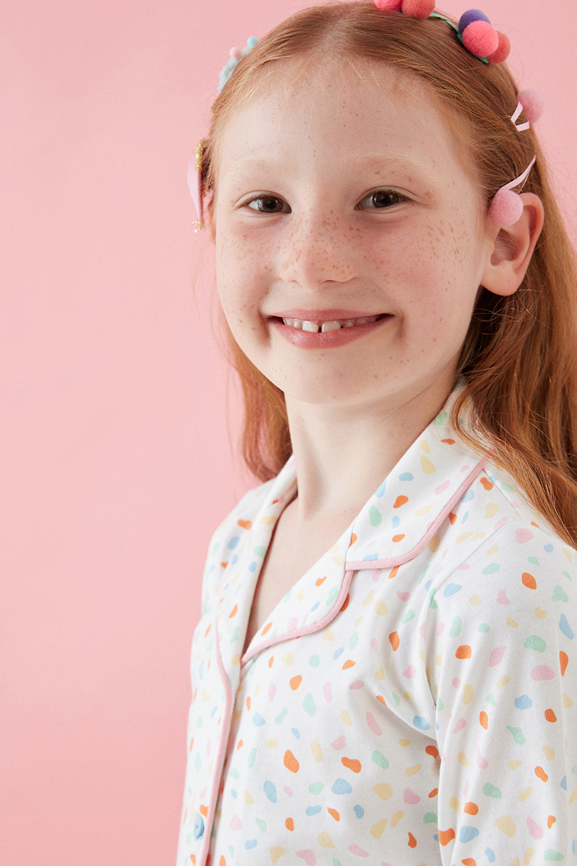 GIRLS PATTERN LS 2LI GÖMLE, 3-4, MIX MIX
