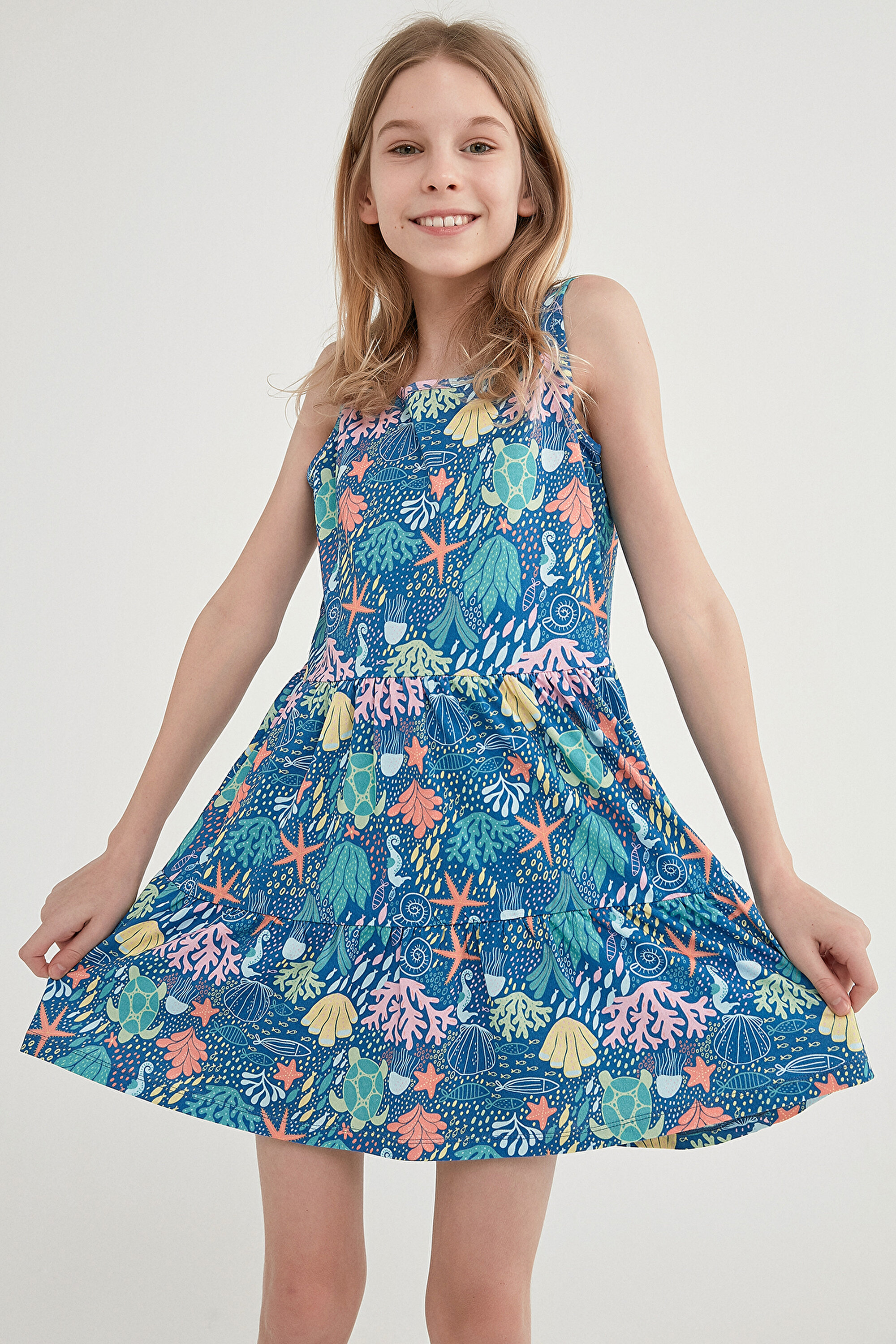 TEEN UNDER SEA SS GECE, 112, BL26 K.MAVI