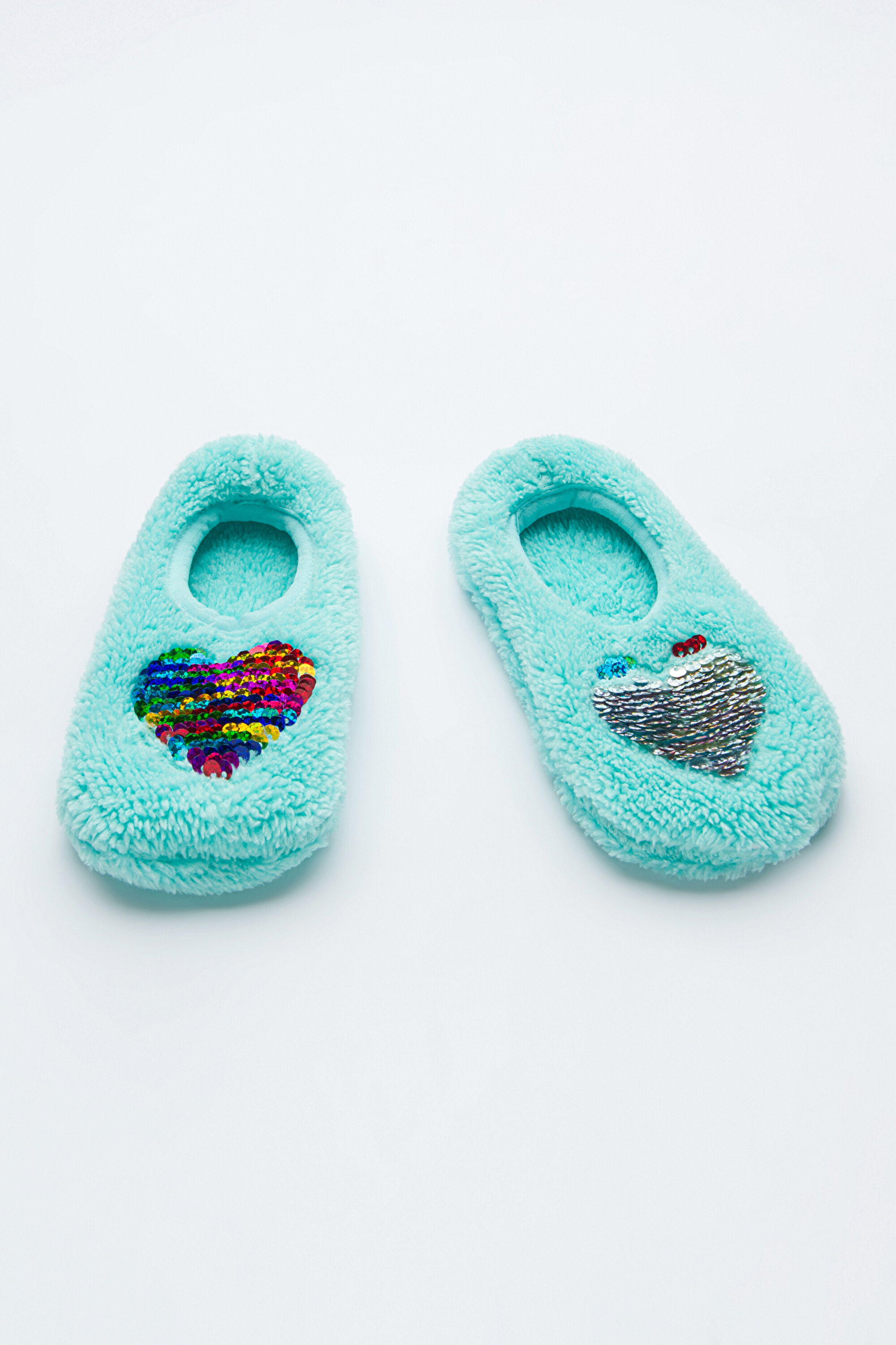 GIRLS HEART SEQUIN, 202, MT1 MINT YESILI