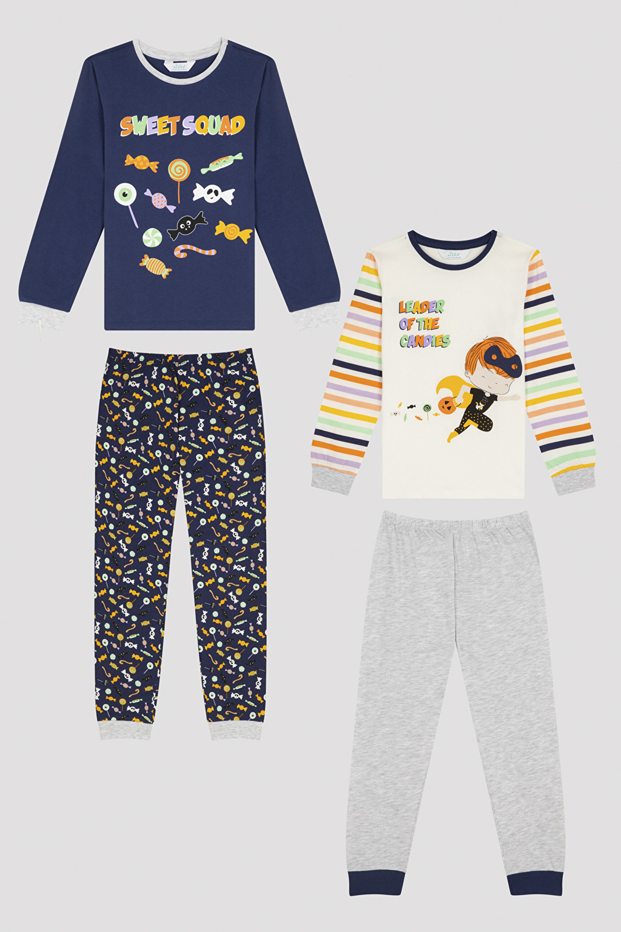 B.CANDY LEADER LS 2 PACK, 11-12, MIX MIX